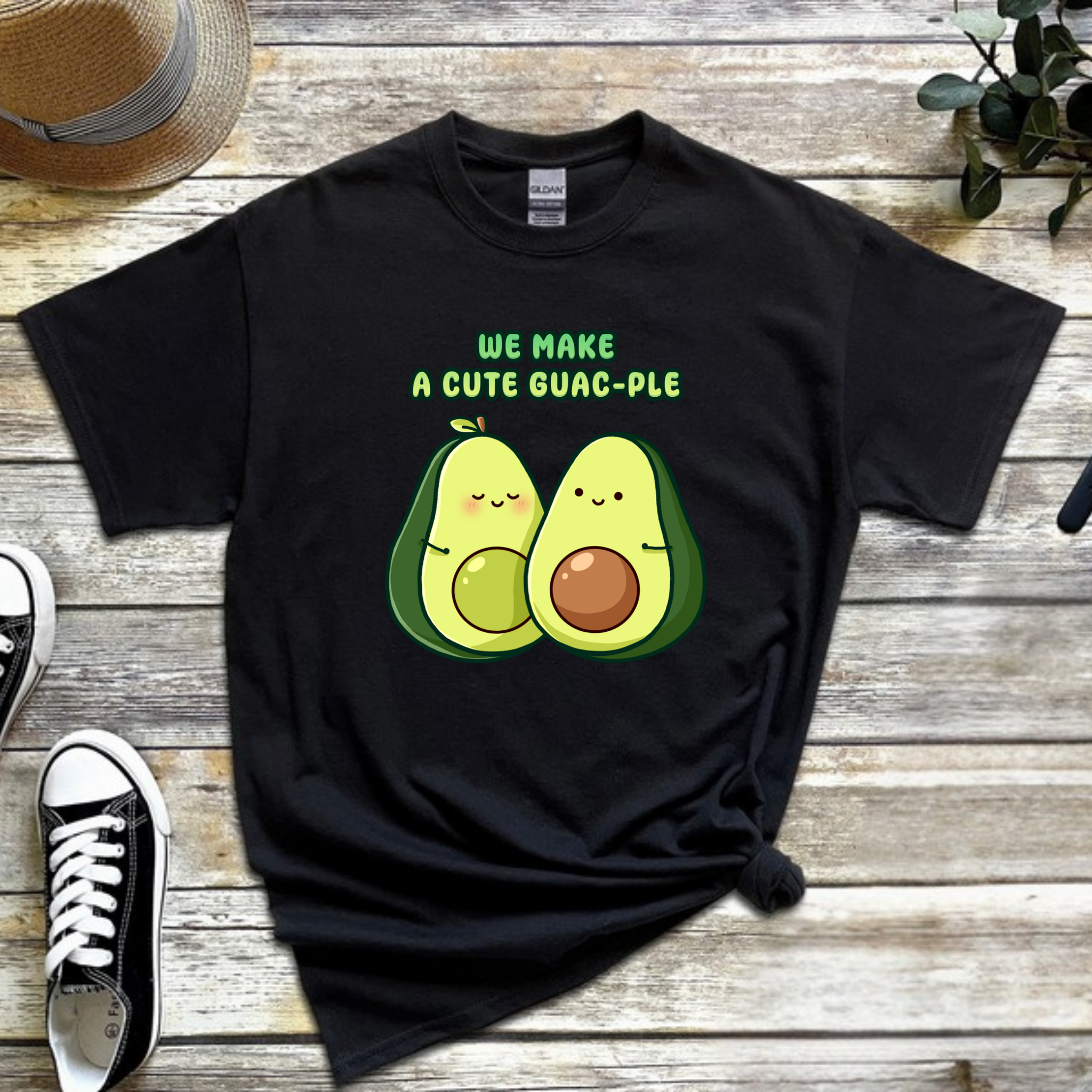 We Make a Cute Guac-ple Avocado Couple T-Shirt