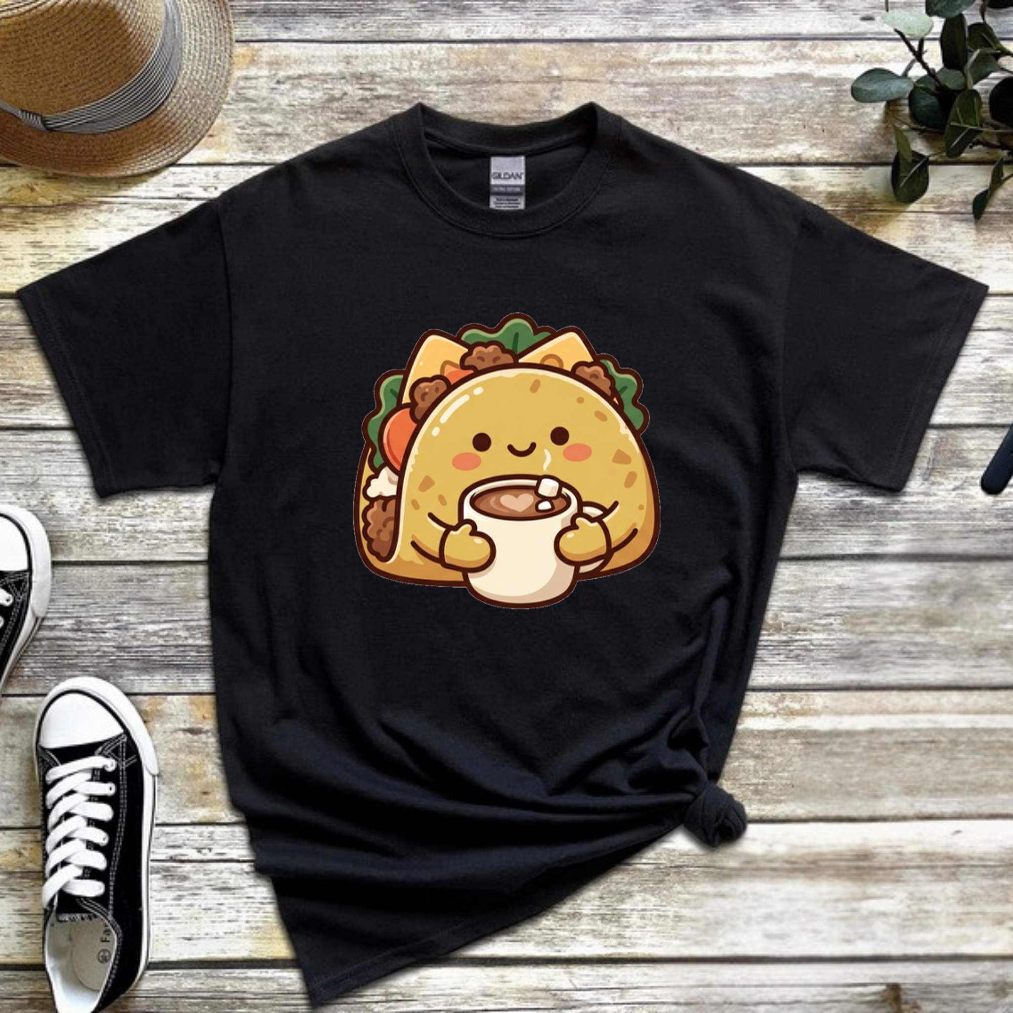 Cozy Taco Mascot T-Shirt