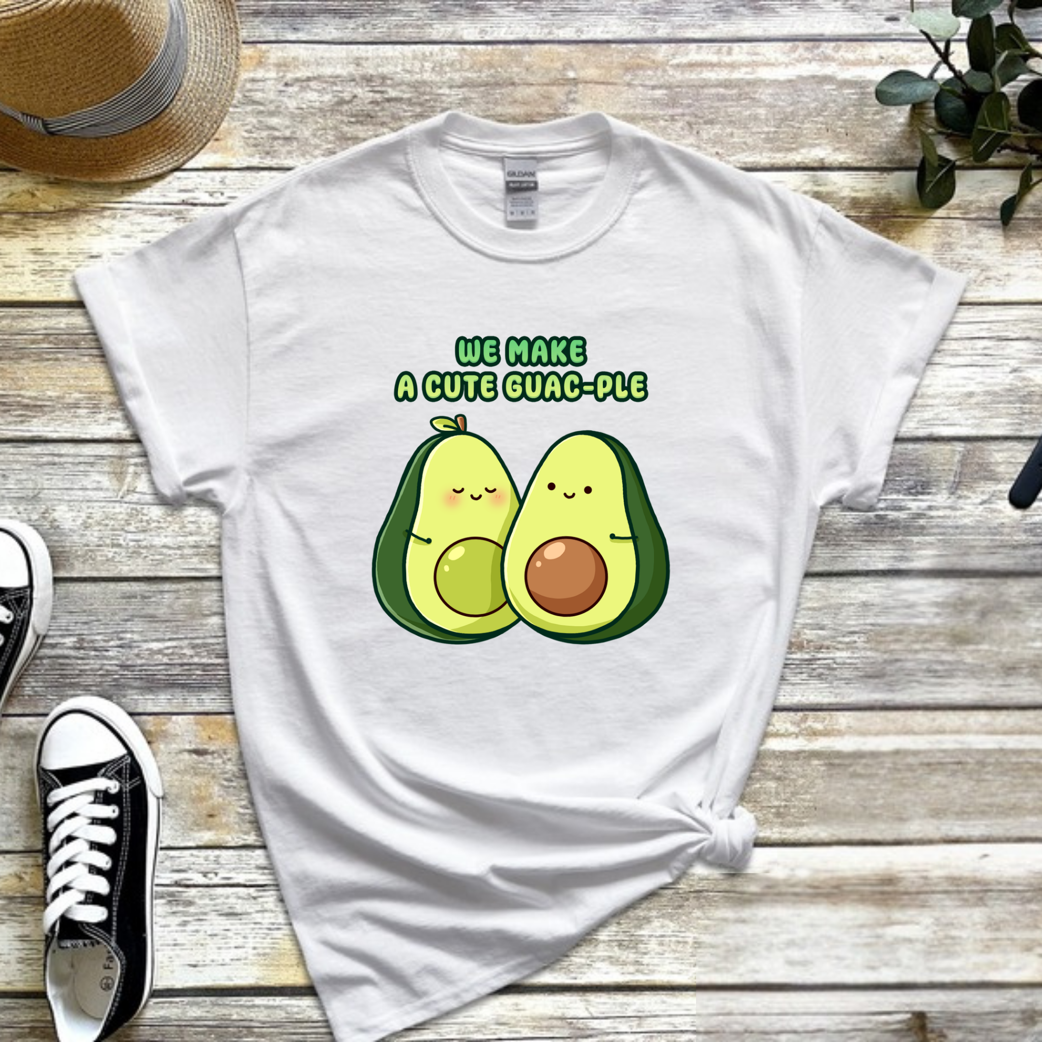 We Make a Cute Guac-ple Avocado Couple T-Shirt