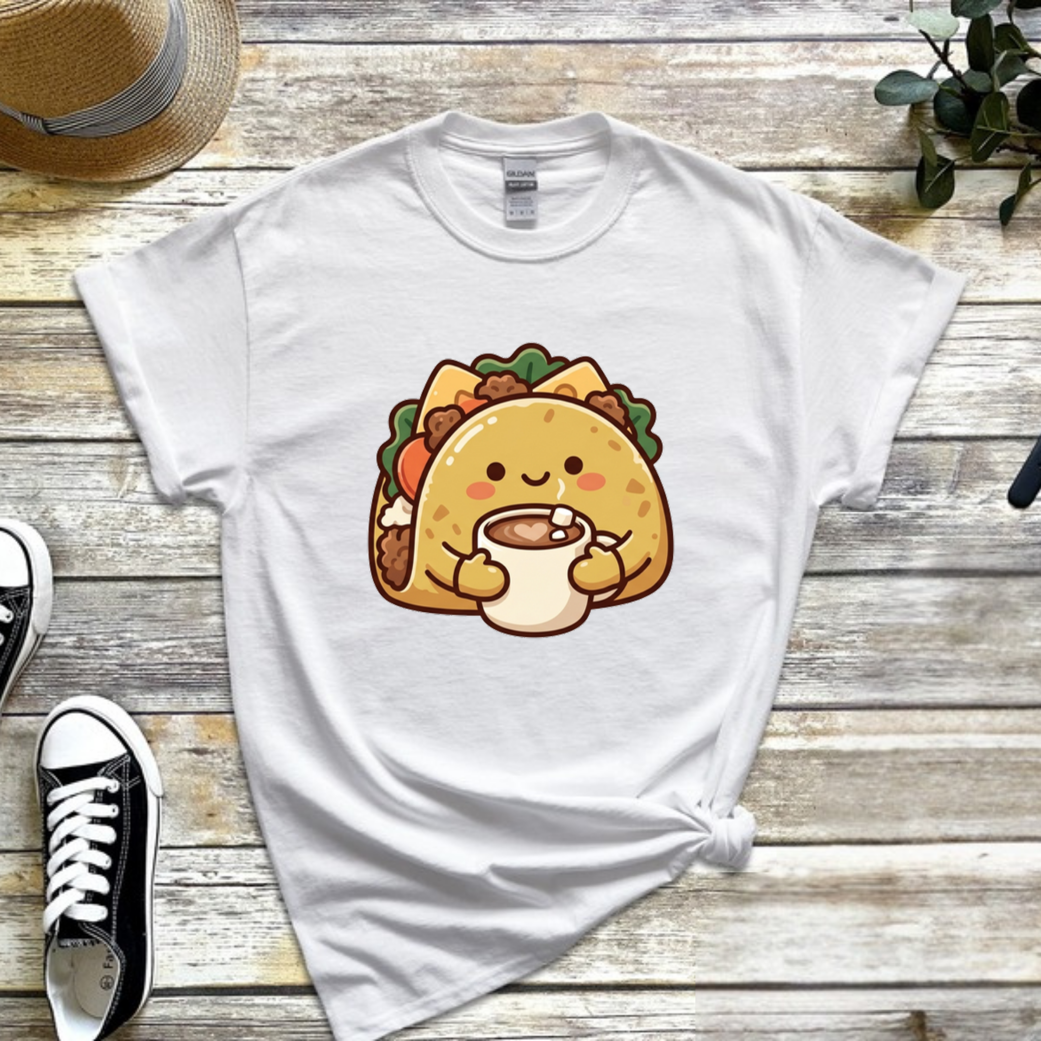 Cozy Taco Mascot T-Shirt