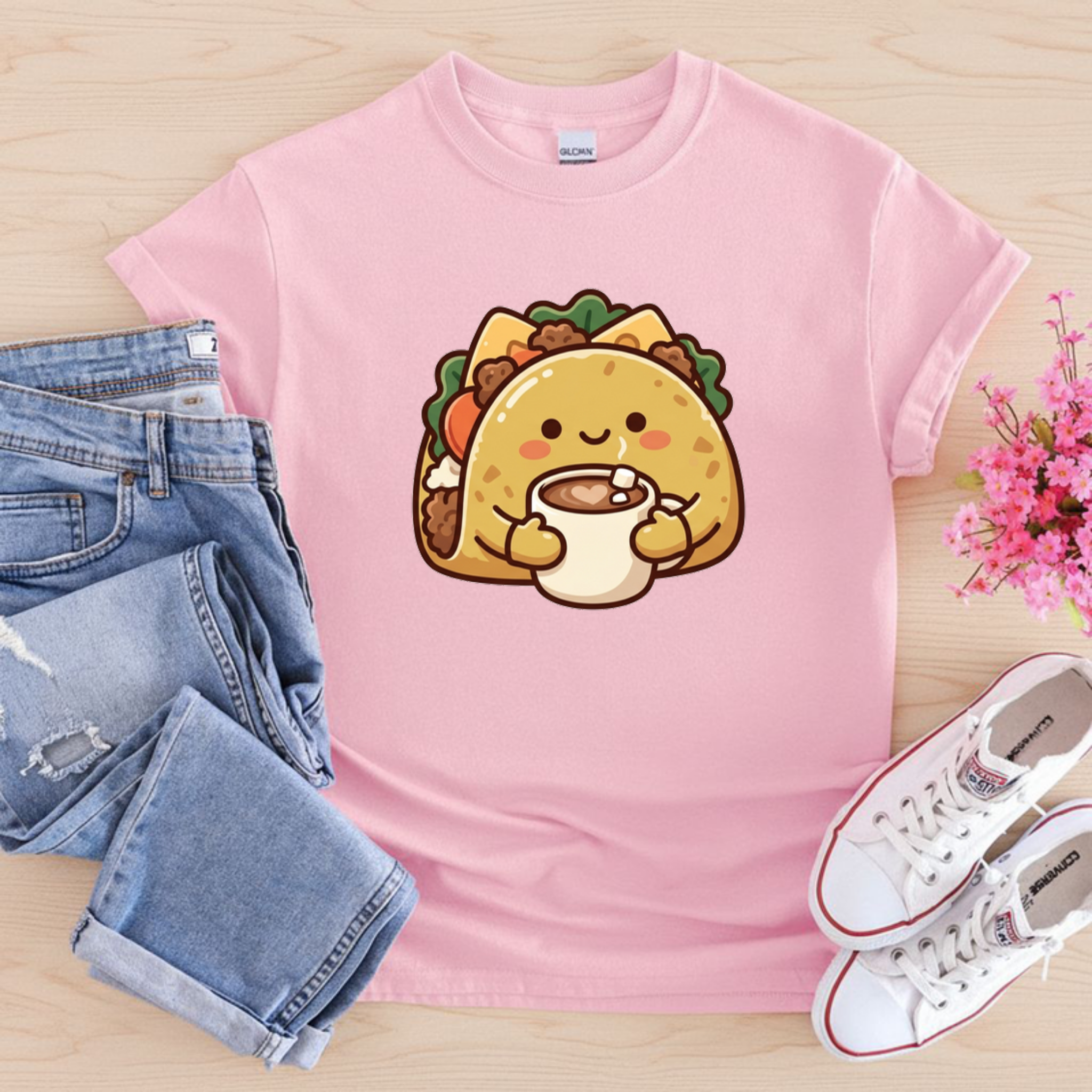 Cozy Taco Mascot T-Shirt