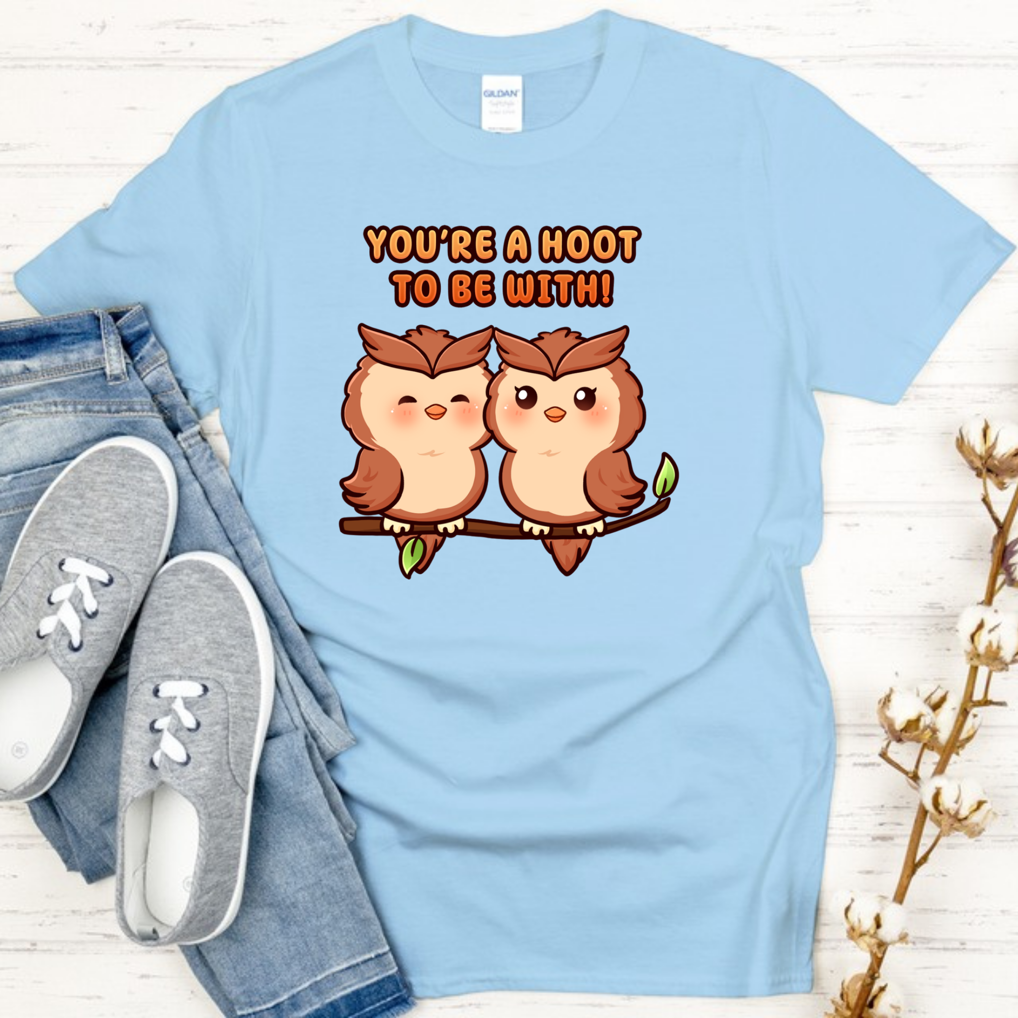 You're a Hoot to Be With Owl Couple T-Shirt