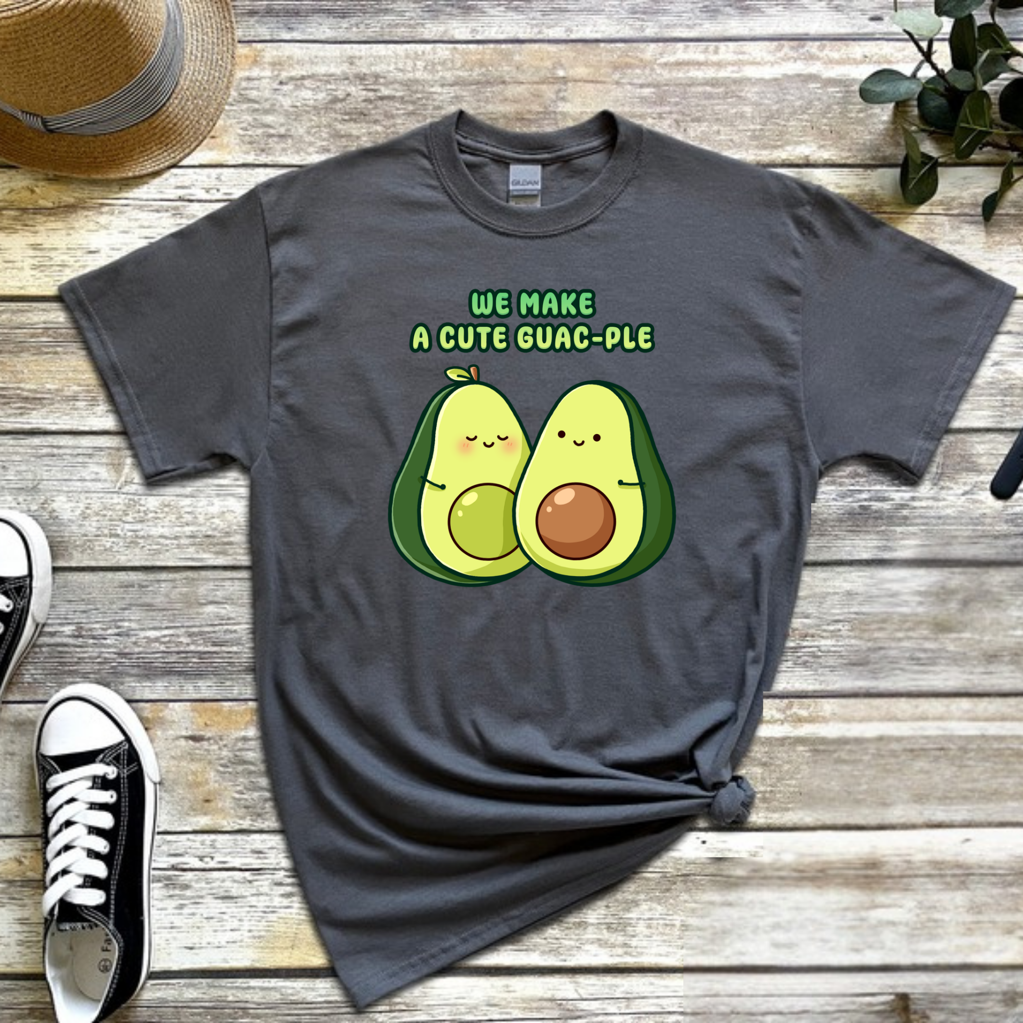 We Make a Cute Guac-ple Avocado Couple T-Shirt