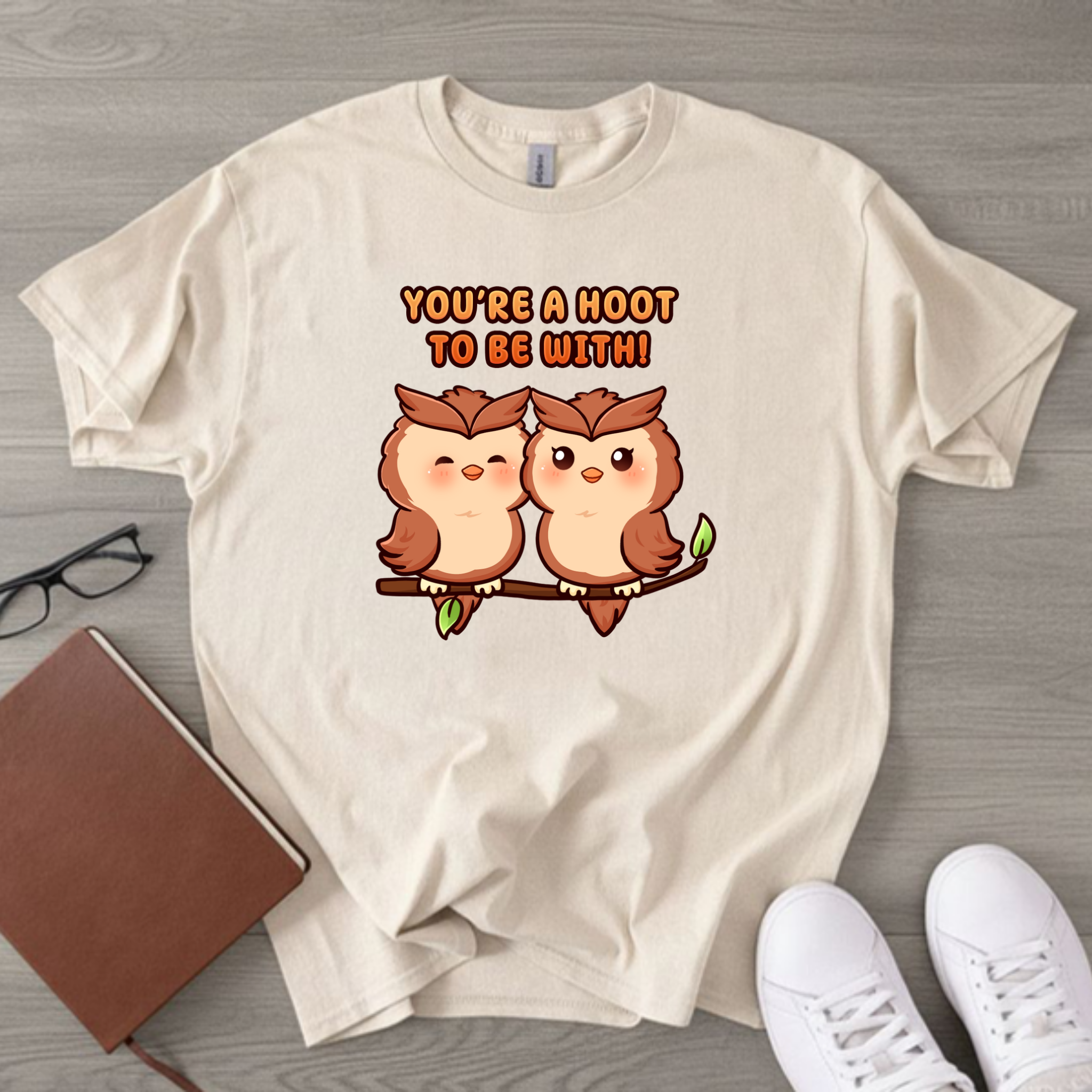 You're a Hoot to Be With Owl Couple T-Shirt