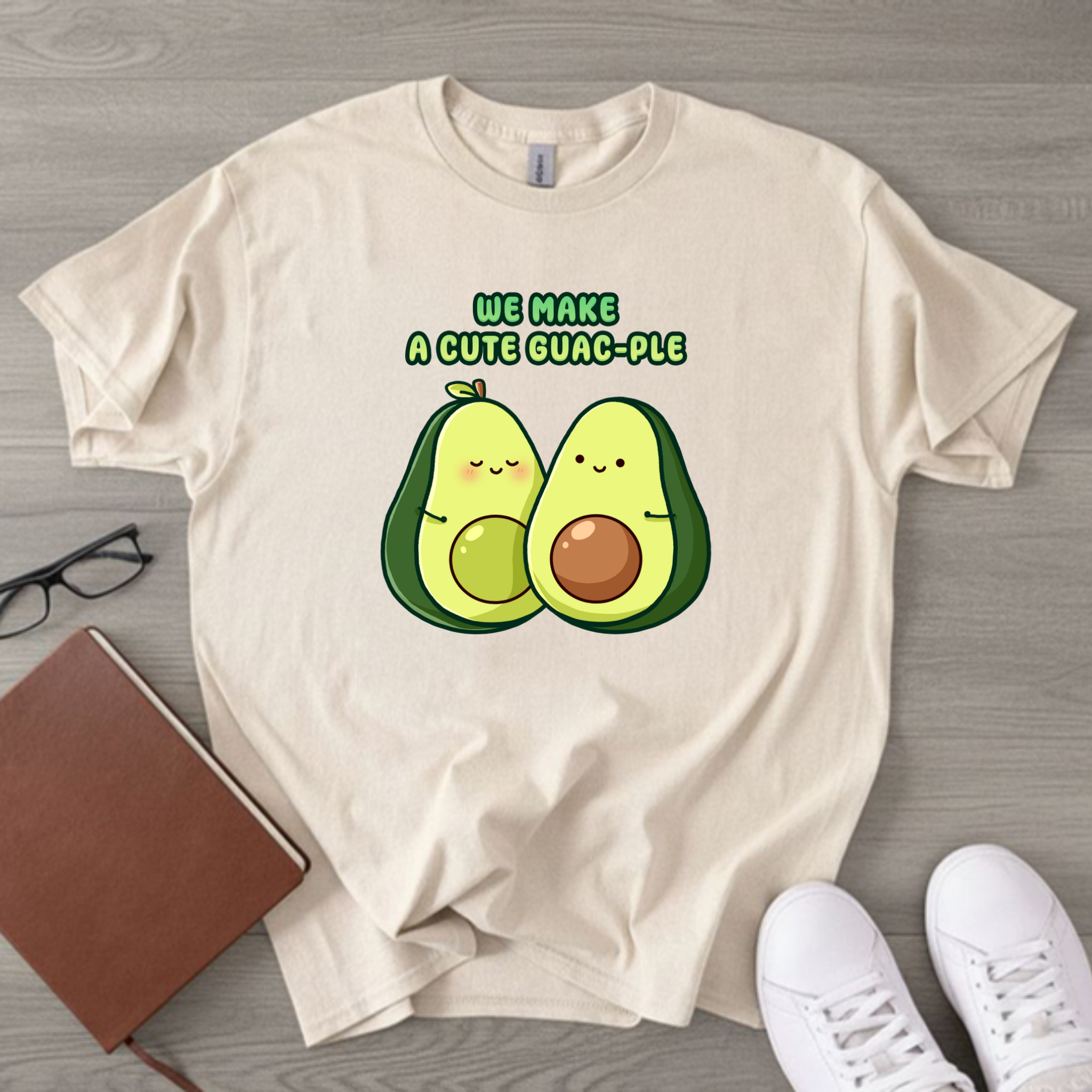 We Make a Cute Guac-ple Avocado Couple T-Shirt