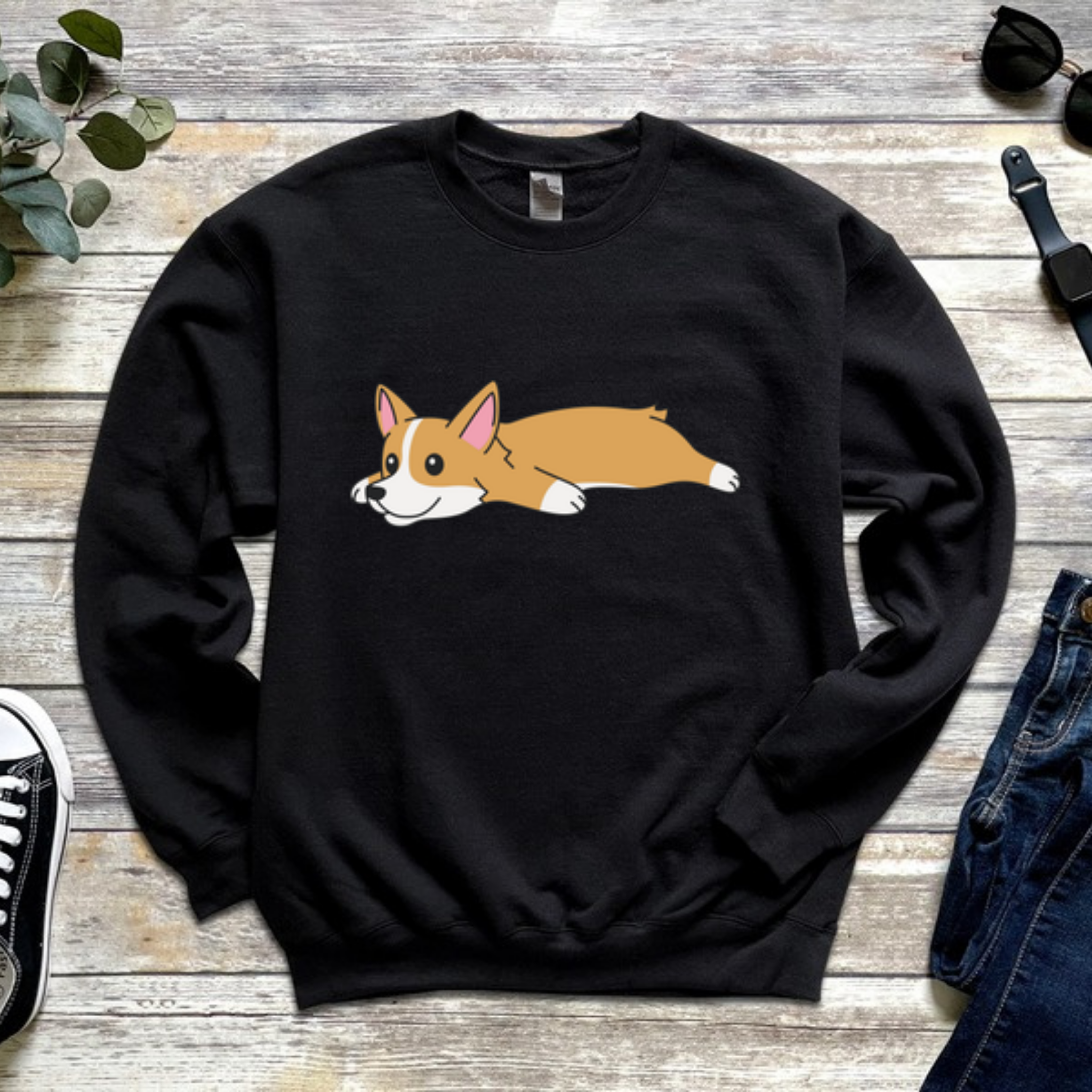 Tired Dog Sweatshirt