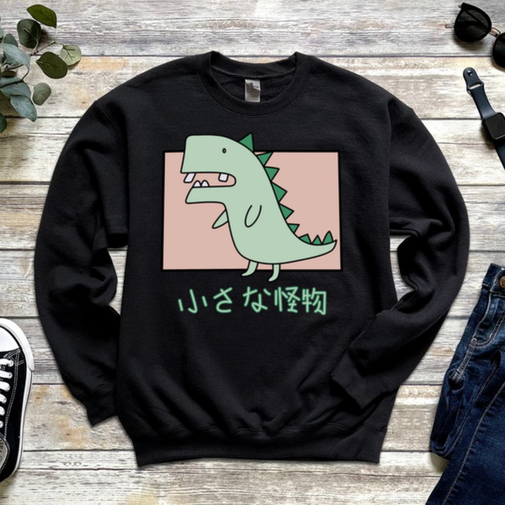 Crooked Toothed T-Rex Sweatshirt