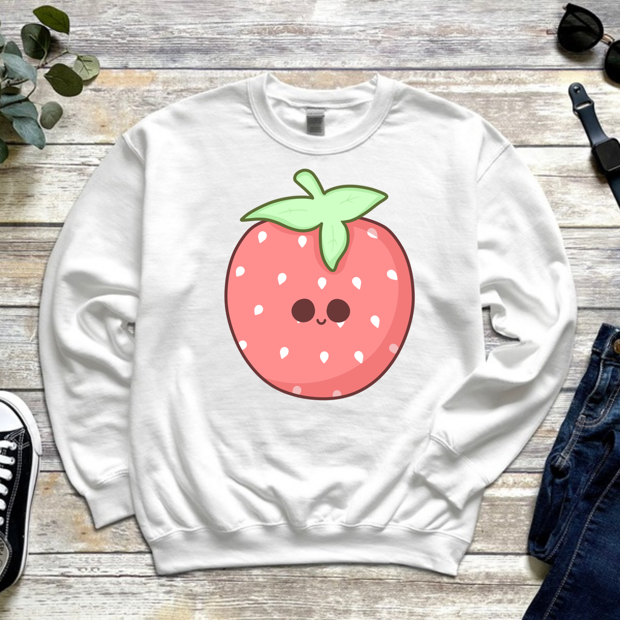 Baby Strawberry Sweatshirt
