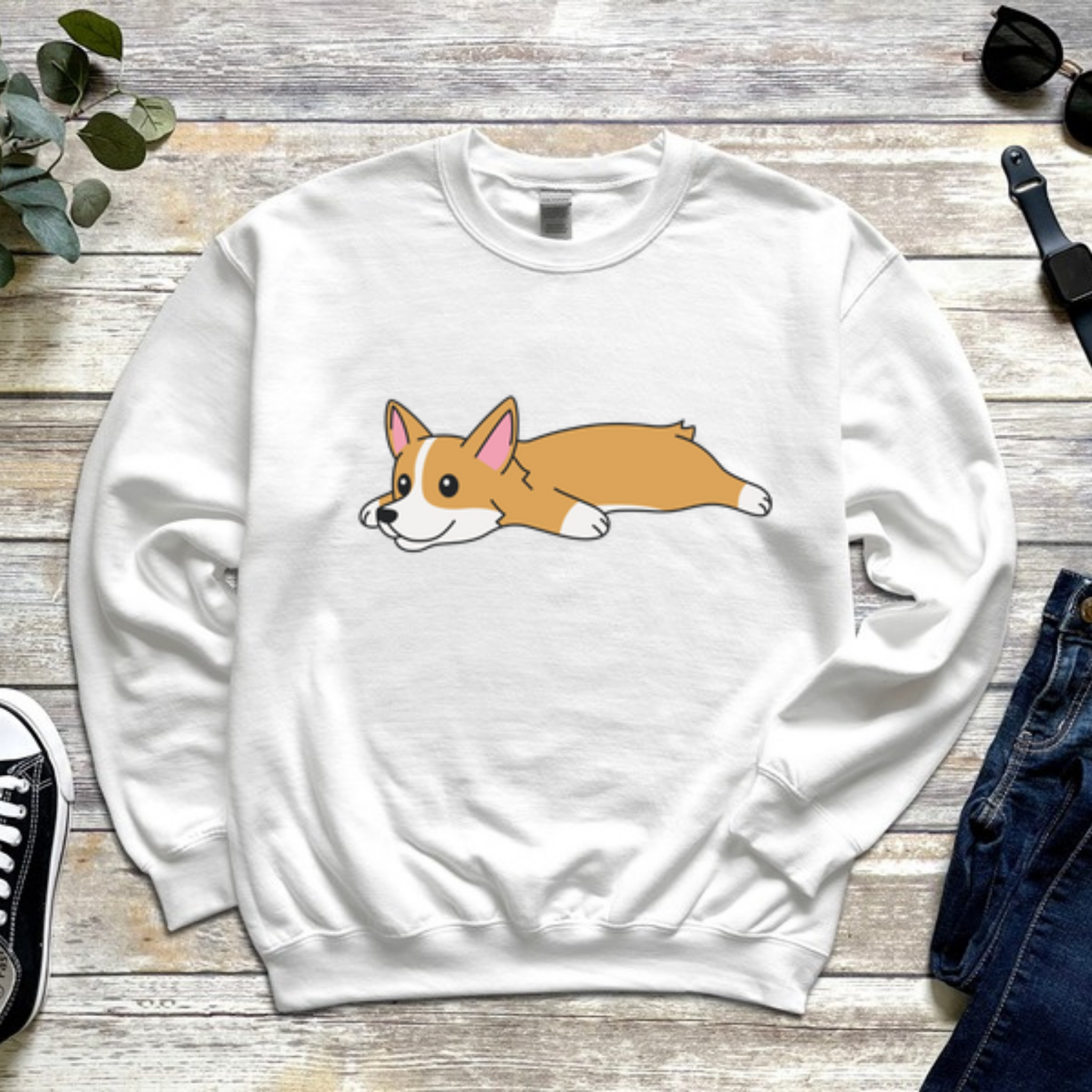 Tired Dog Sweatshirt