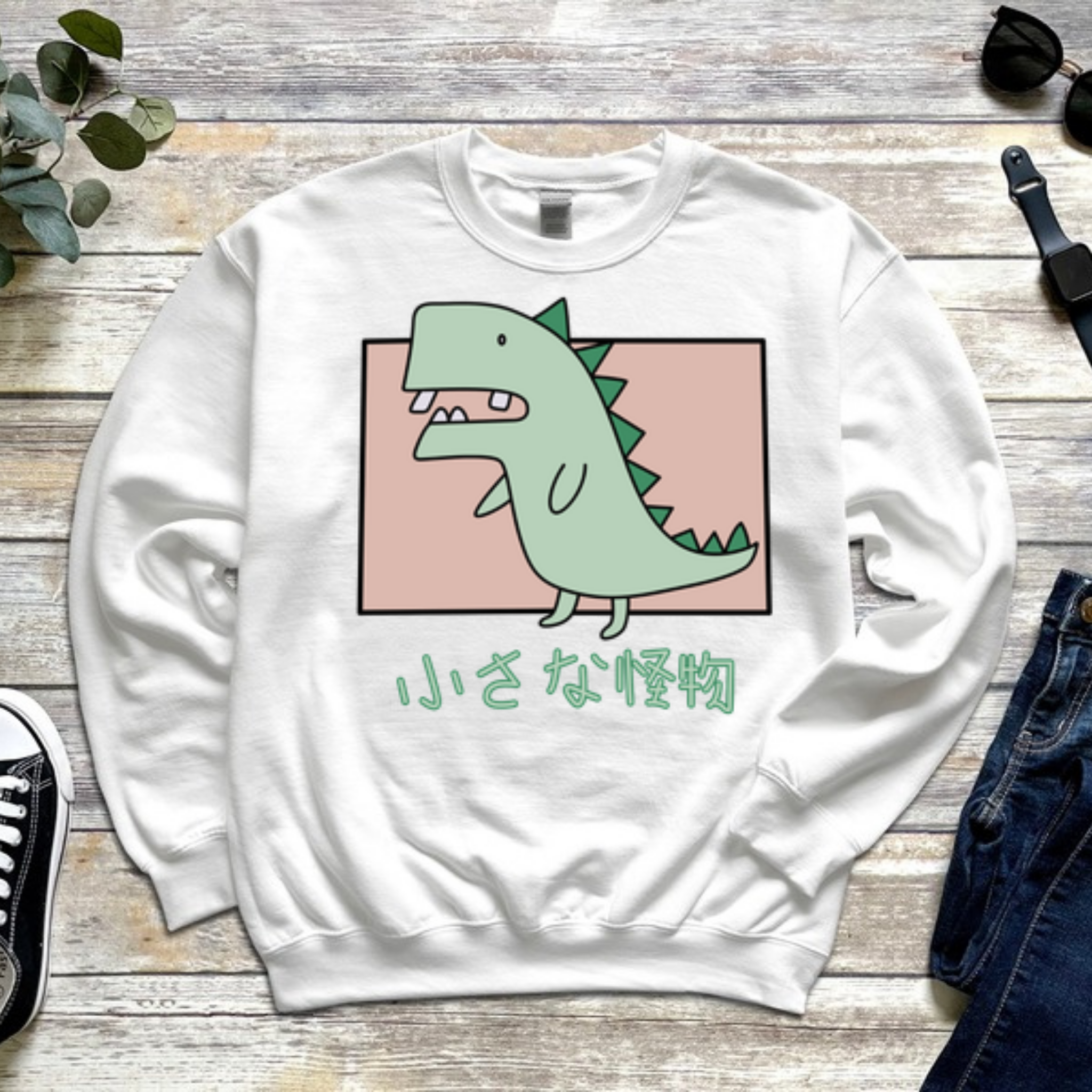 Crooked Toothed T-Rex Sweatshirt