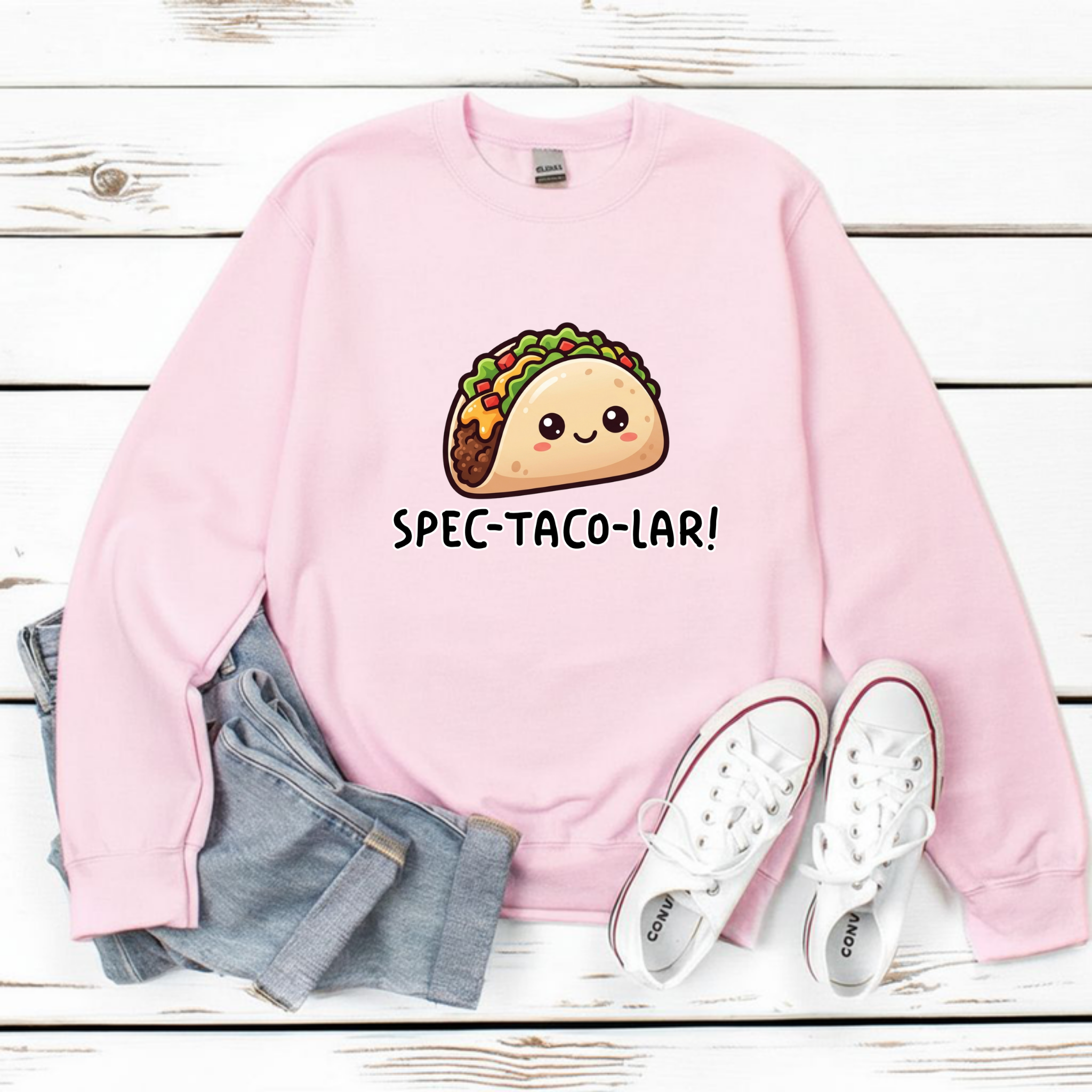 Spec-taco-lar!  Taco Sweatshirt