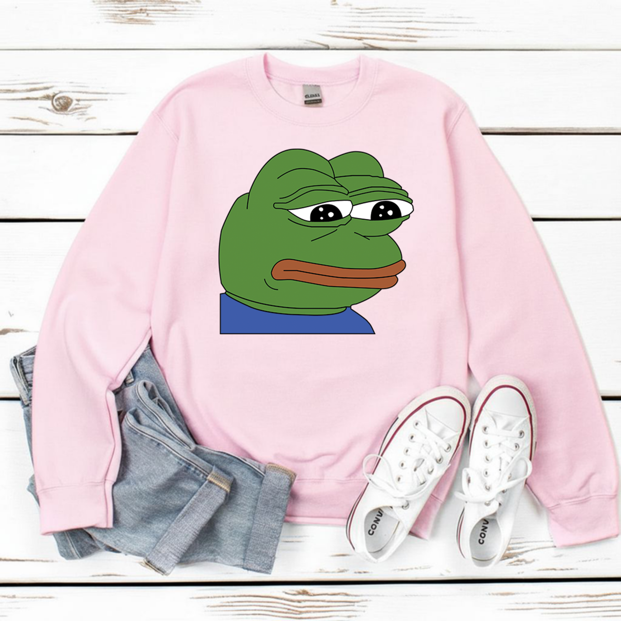 Sad Pepe the Frog Sweatshirt