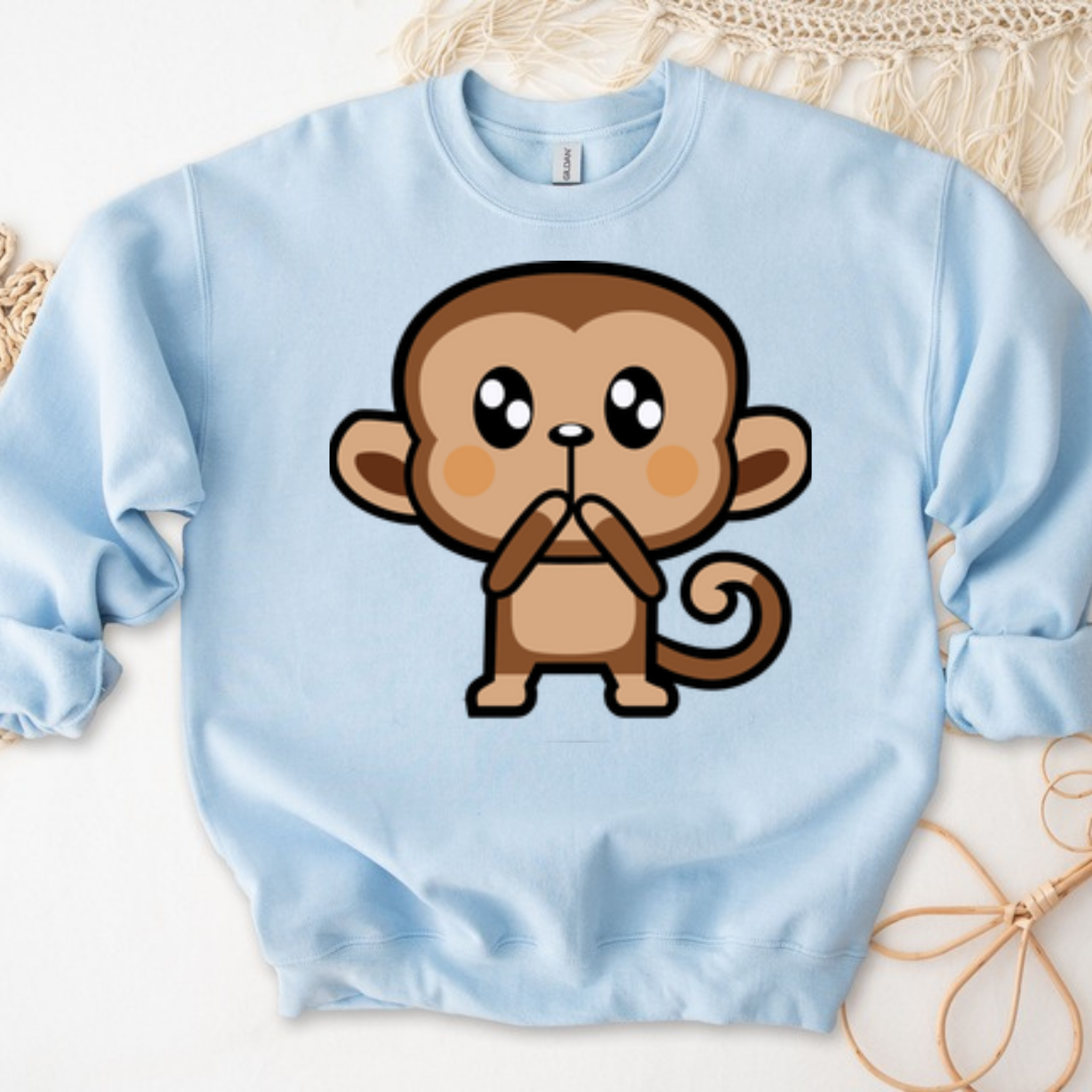 Shocked Monkey Sweatshirt