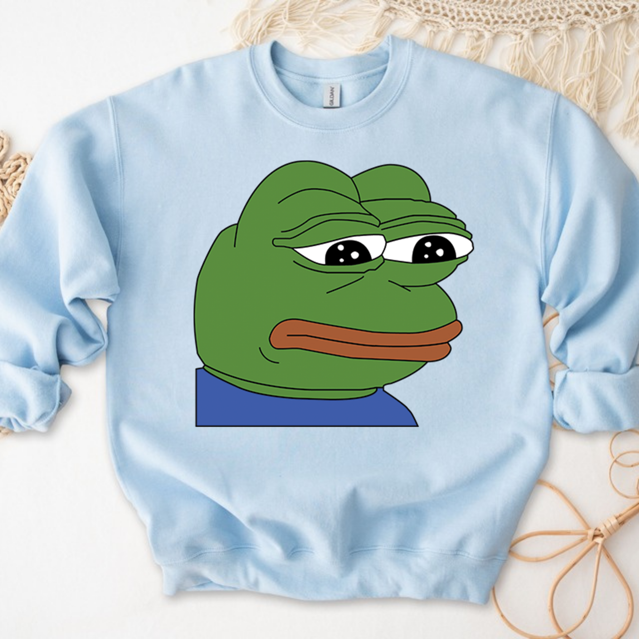 Sad Pepe the Frog Sweatshirt