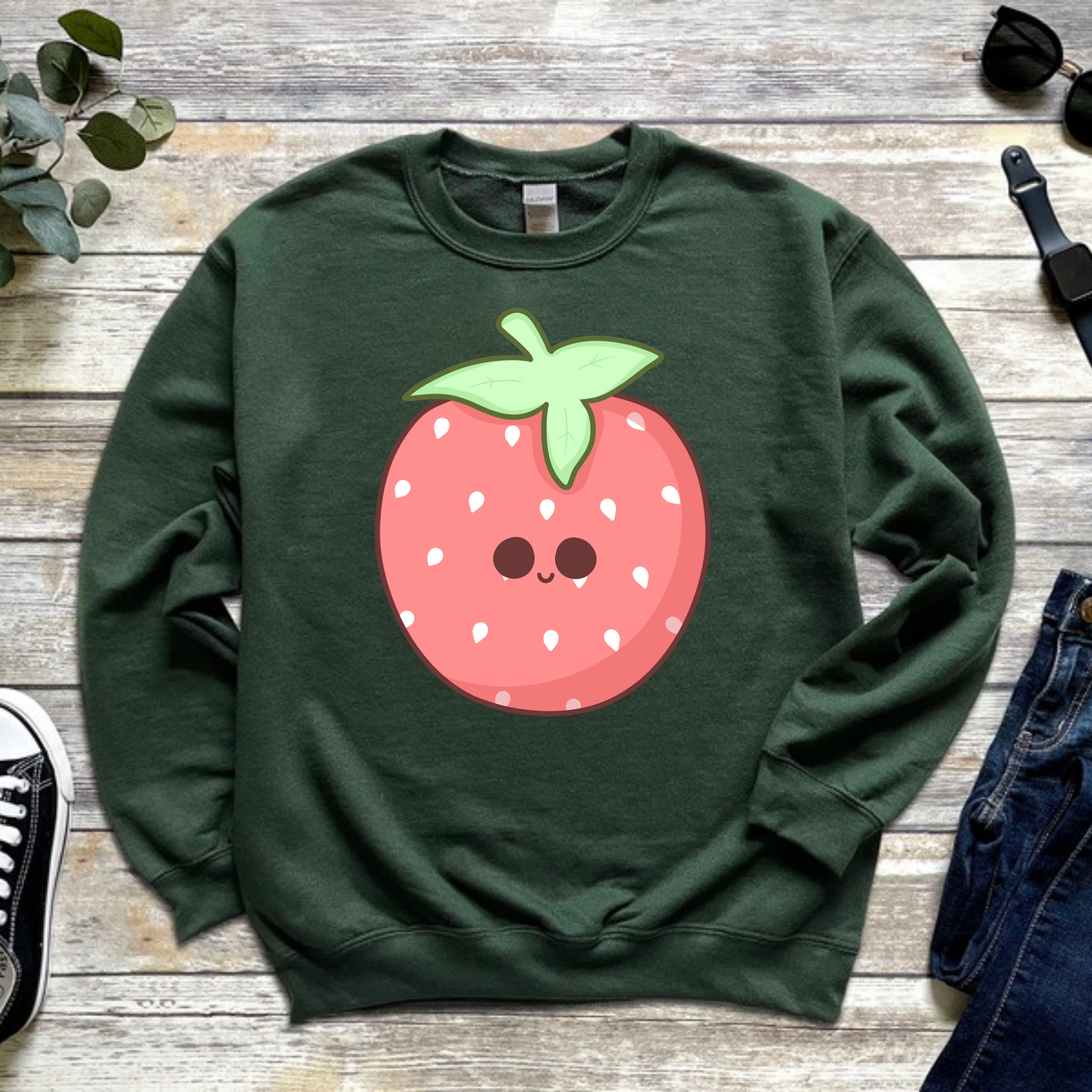 Baby Strawberry Sweatshirt