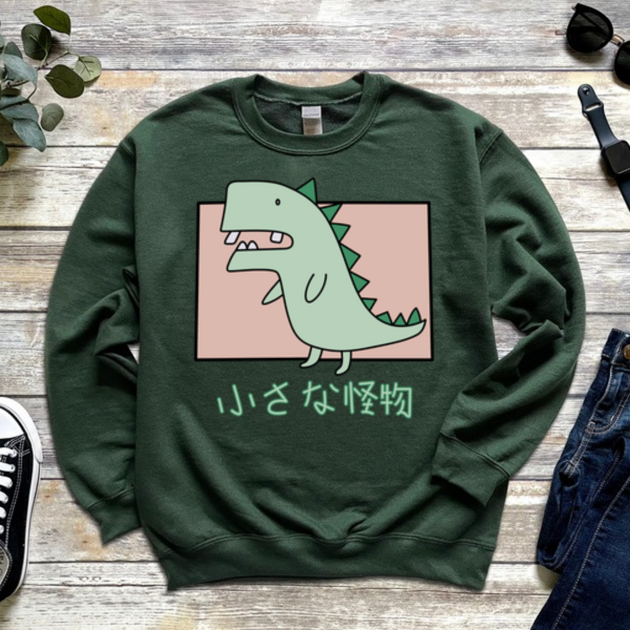 Crooked Toothed T-Rex Sweatshirt