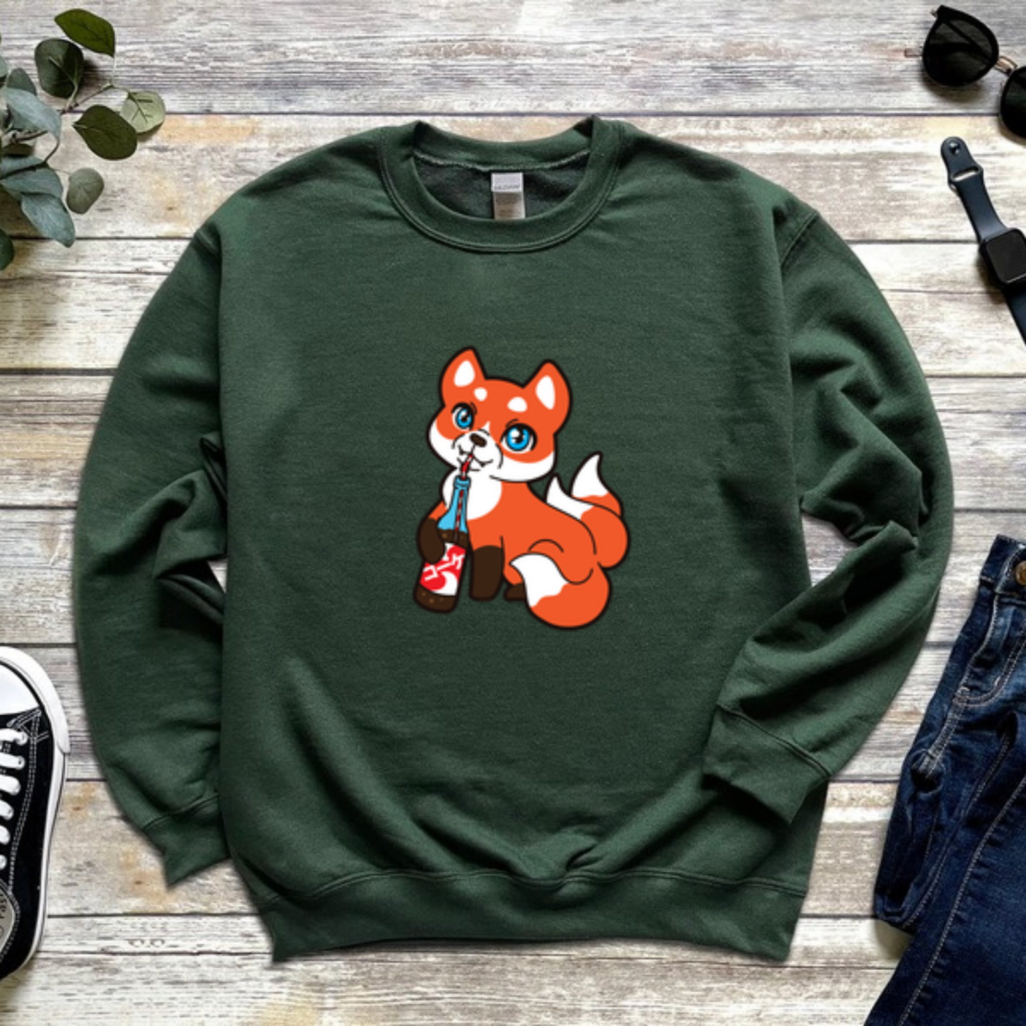 Kitsune Cola Sweatshirt