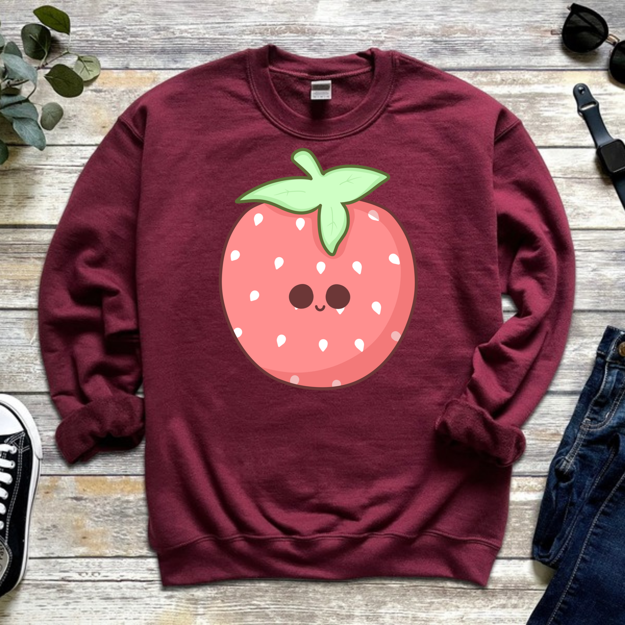 Baby Strawberry Sweatshirt