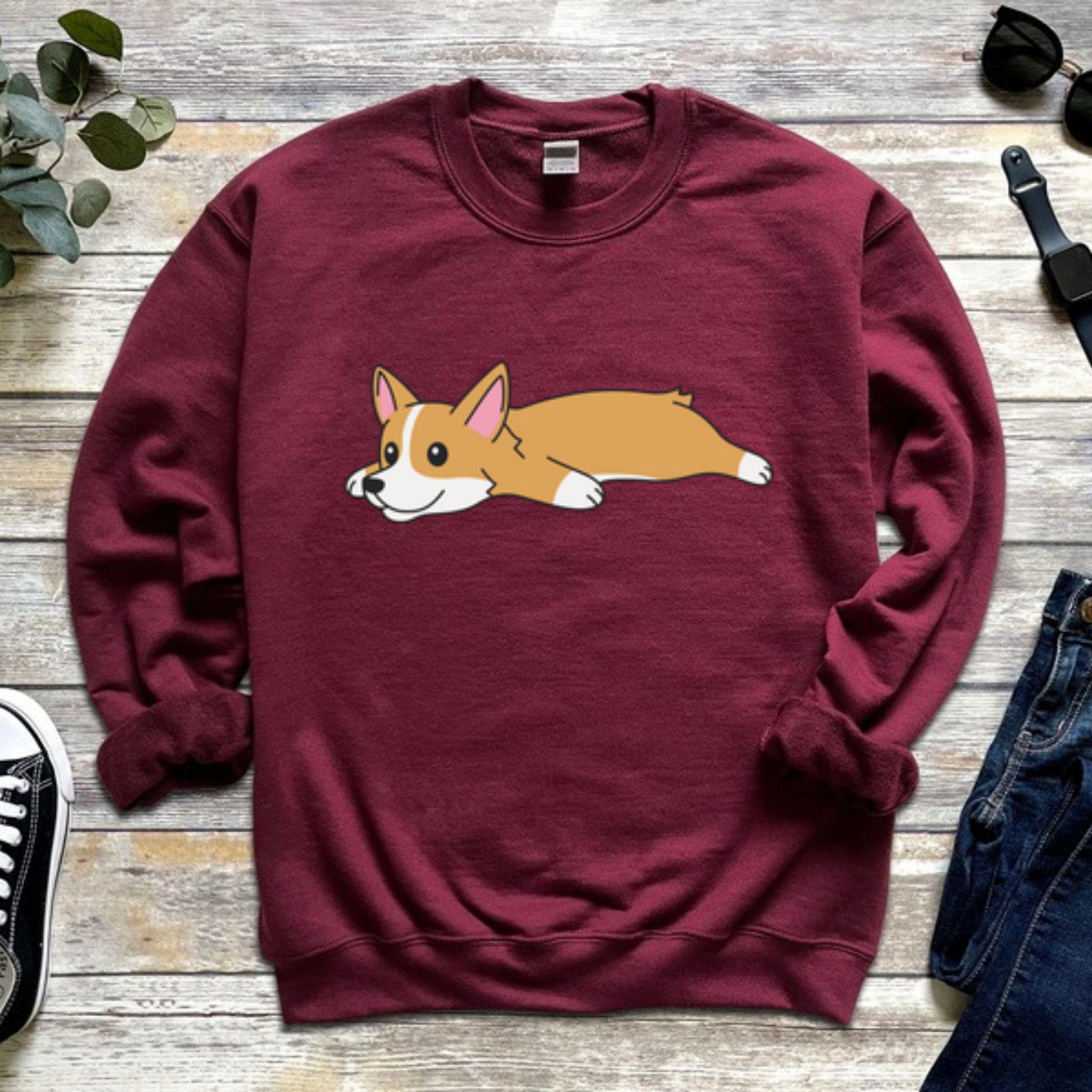 Tired Dog Sweatshirt
