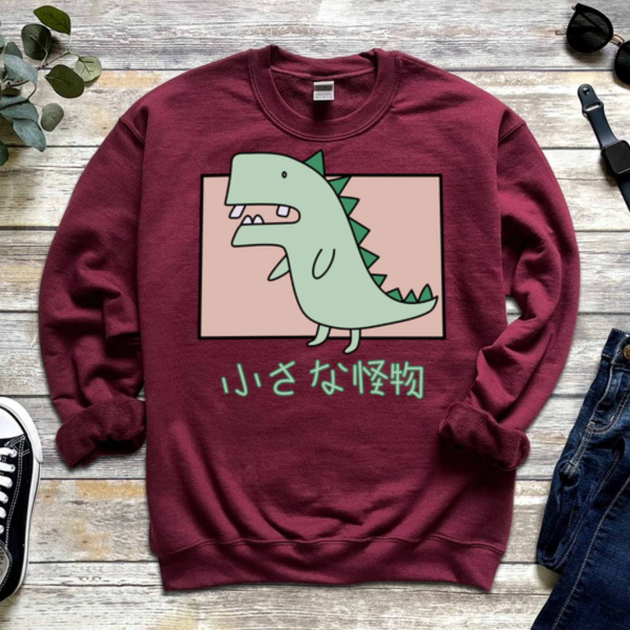 Crooked Toothed T-Rex Sweatshirt
