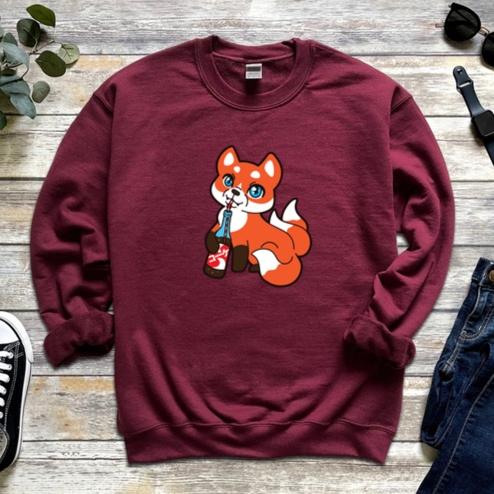Kitsune Cola Sweatshirt