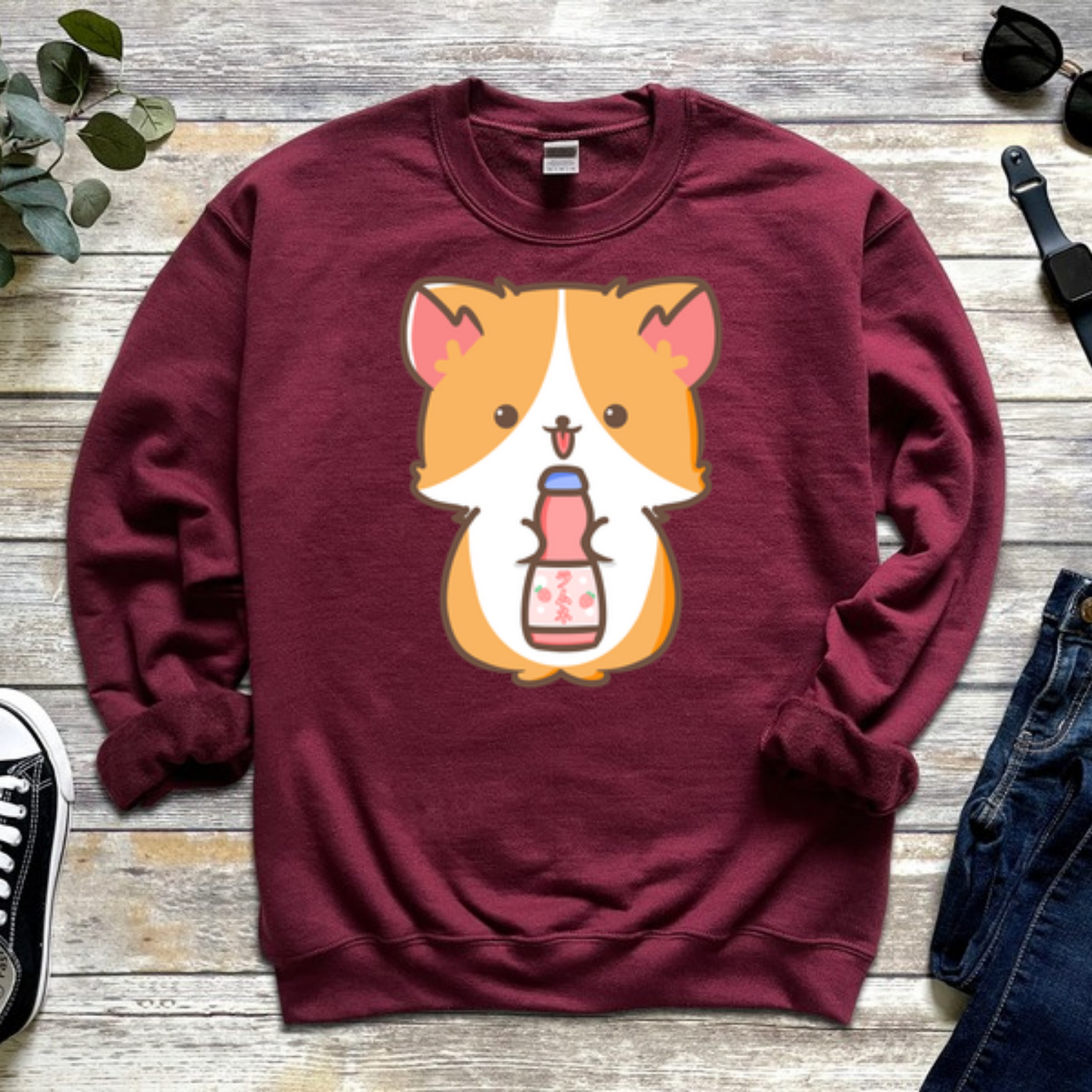 Ramune Soda Dog Sweatshirt
