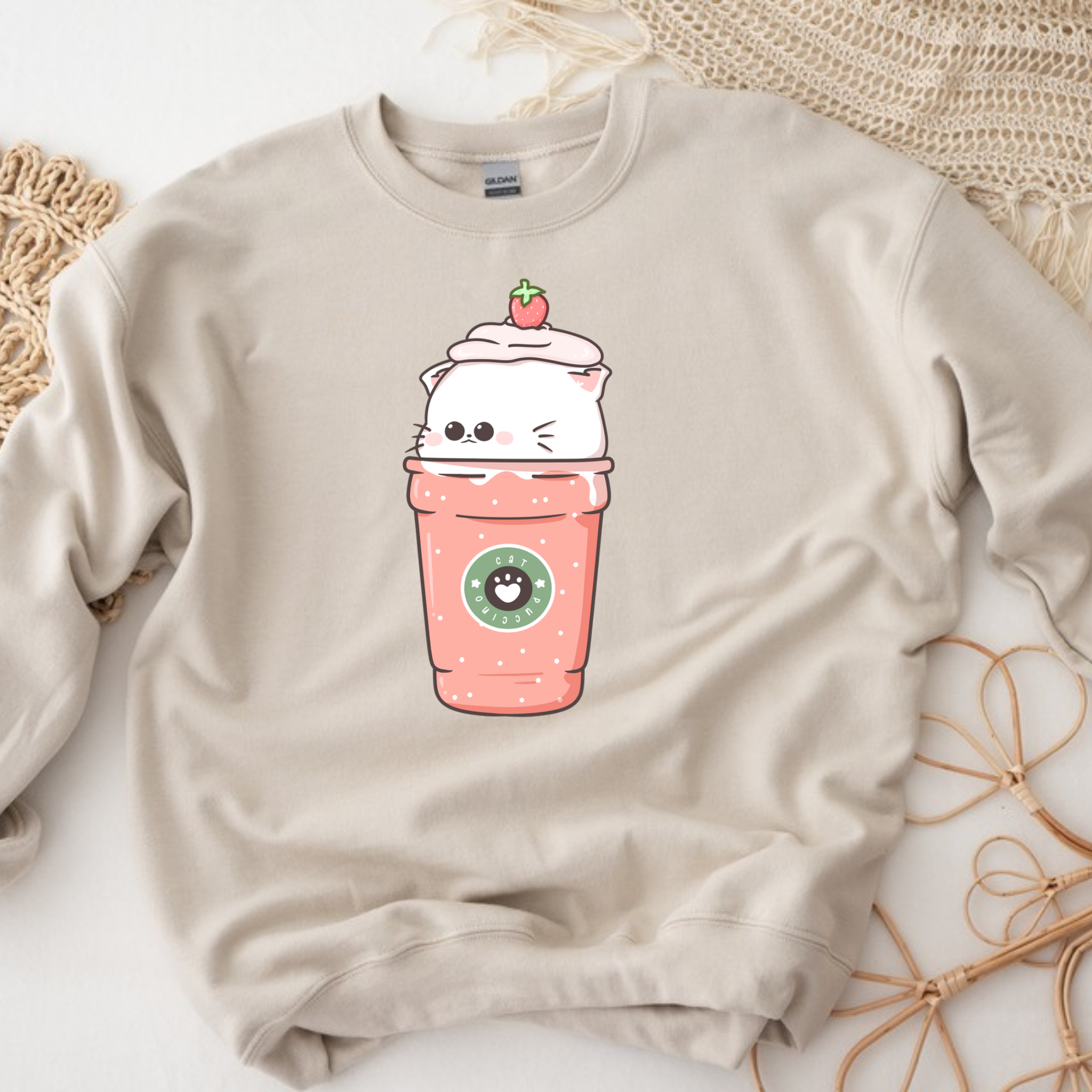 Kitten Cappuccino Sweatshirt