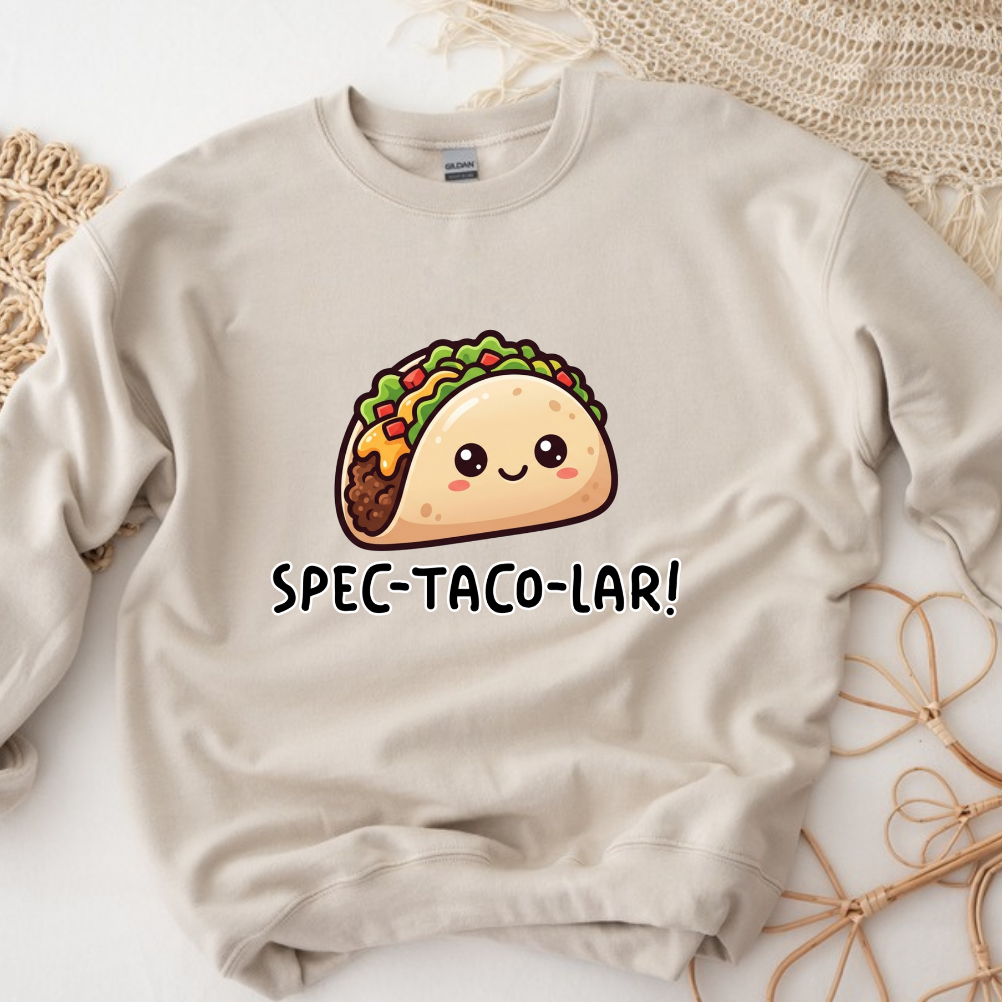 Spec-taco-lar!  Taco Sweatshirt