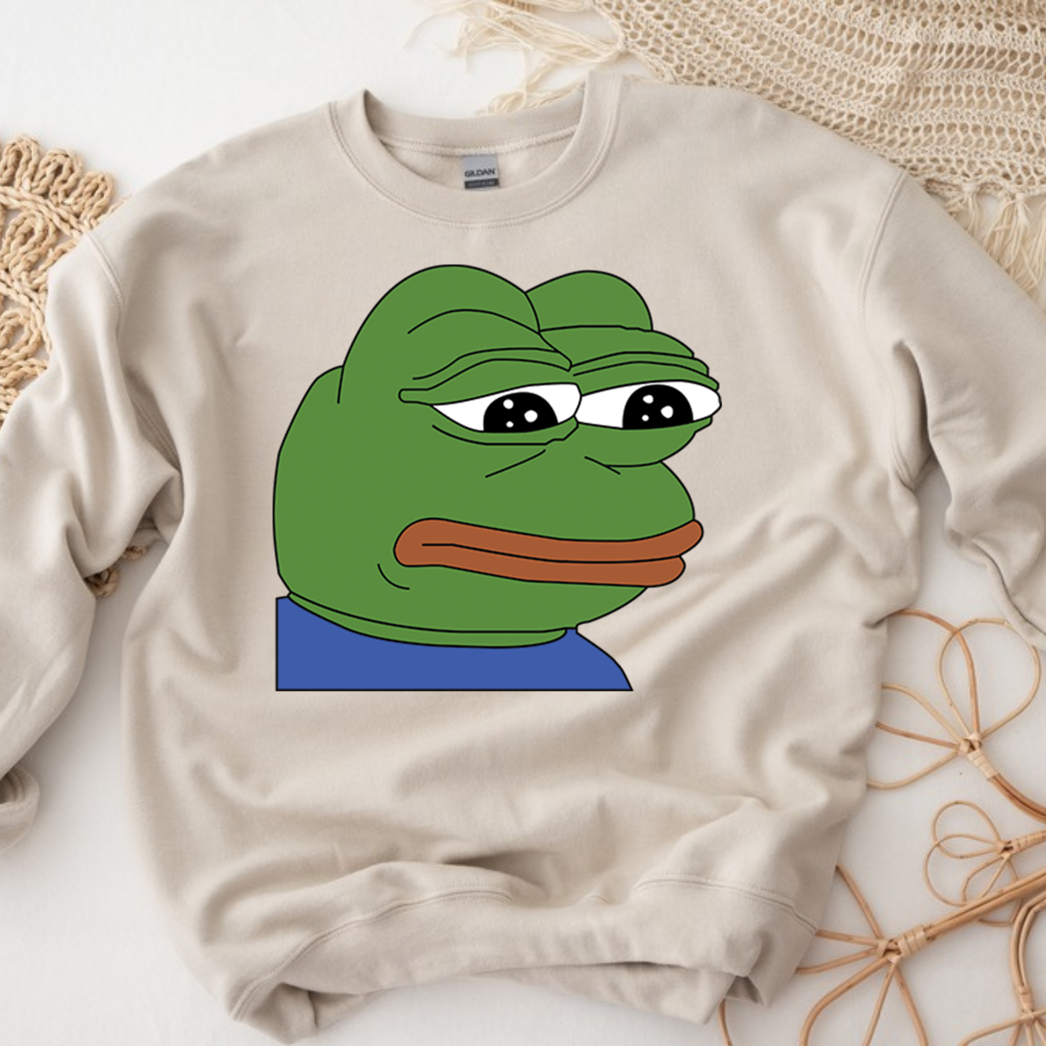 Sad Pepe the Frog Sweatshirt