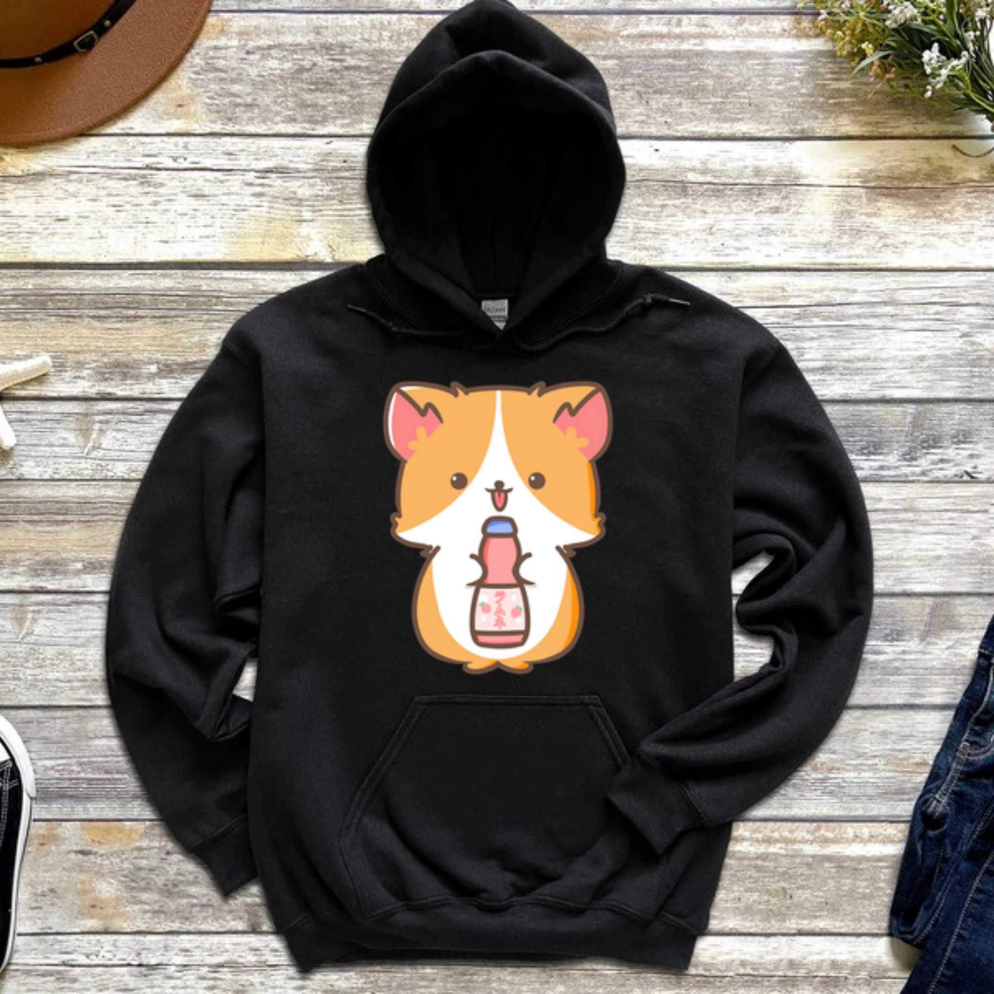 Ramune Soda Dog Hoodie
