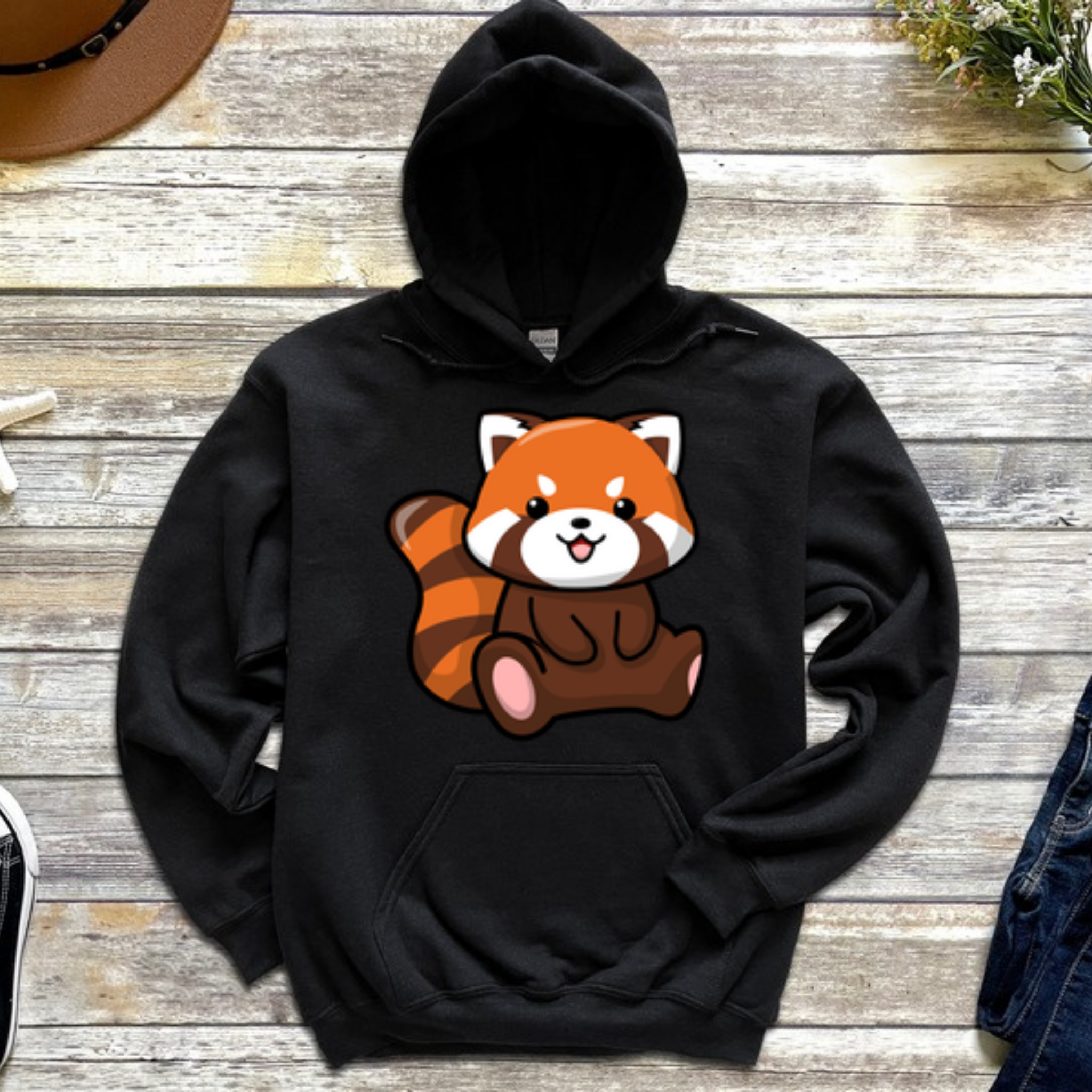 Red Panda Hoodie