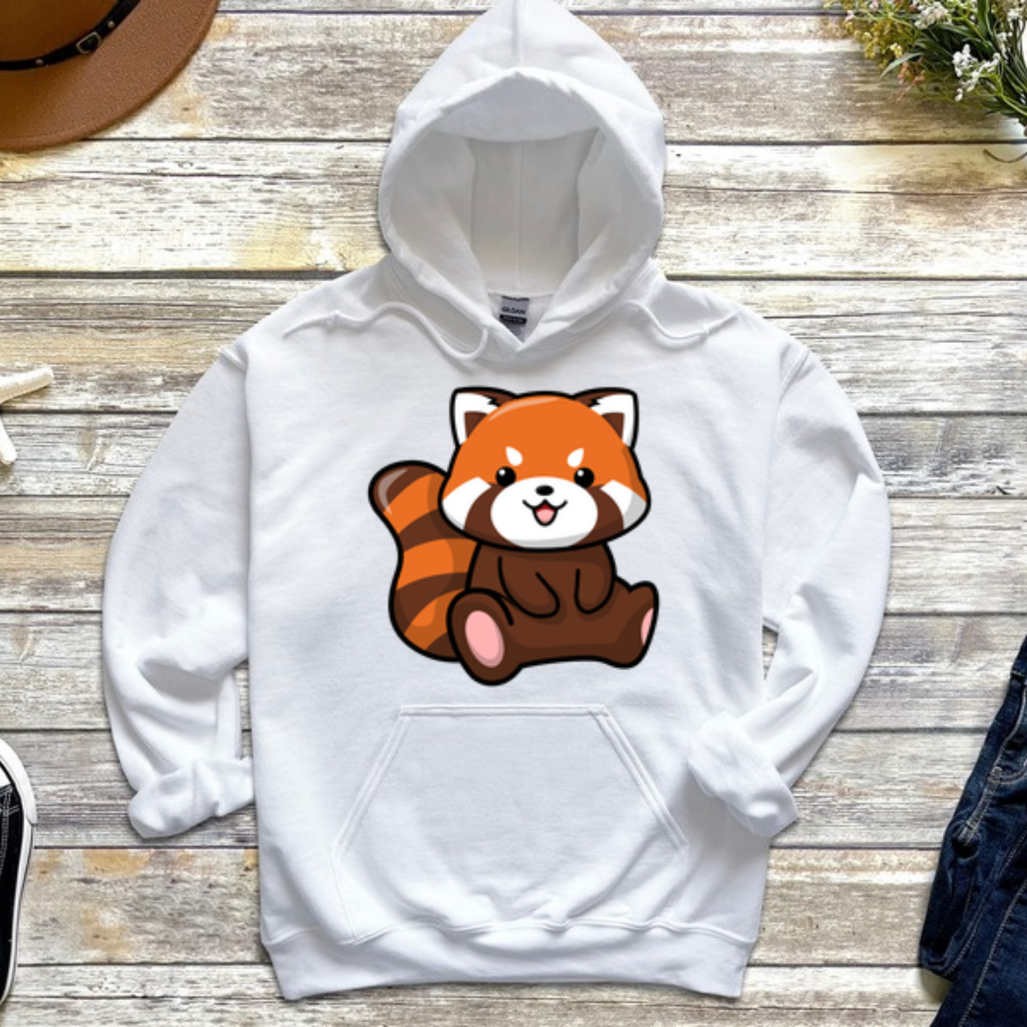 Red Panda Hoodie