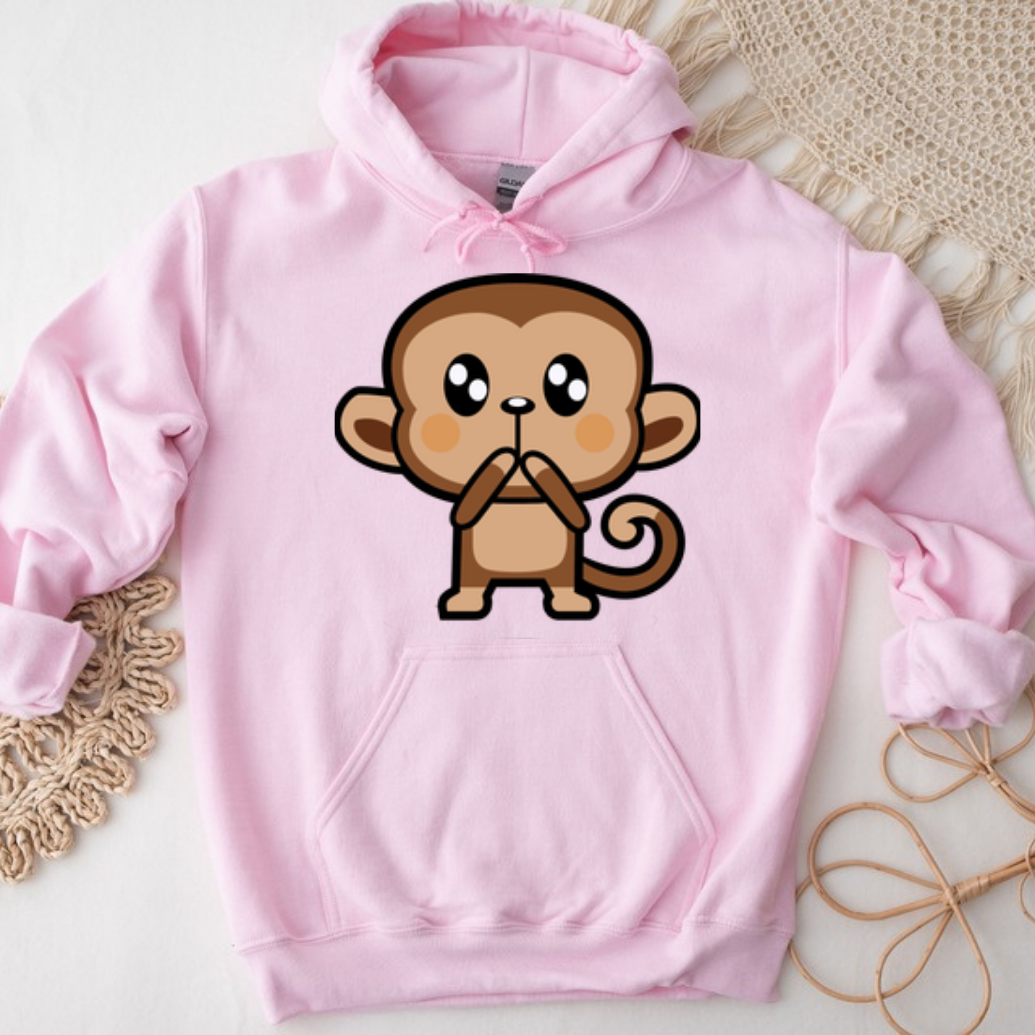 Shocked Monkey Hoodie