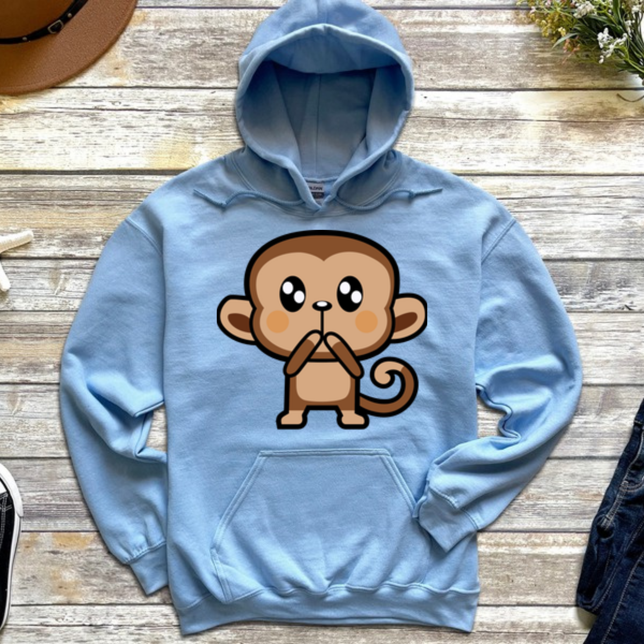 Shocked Monkey Hoodie