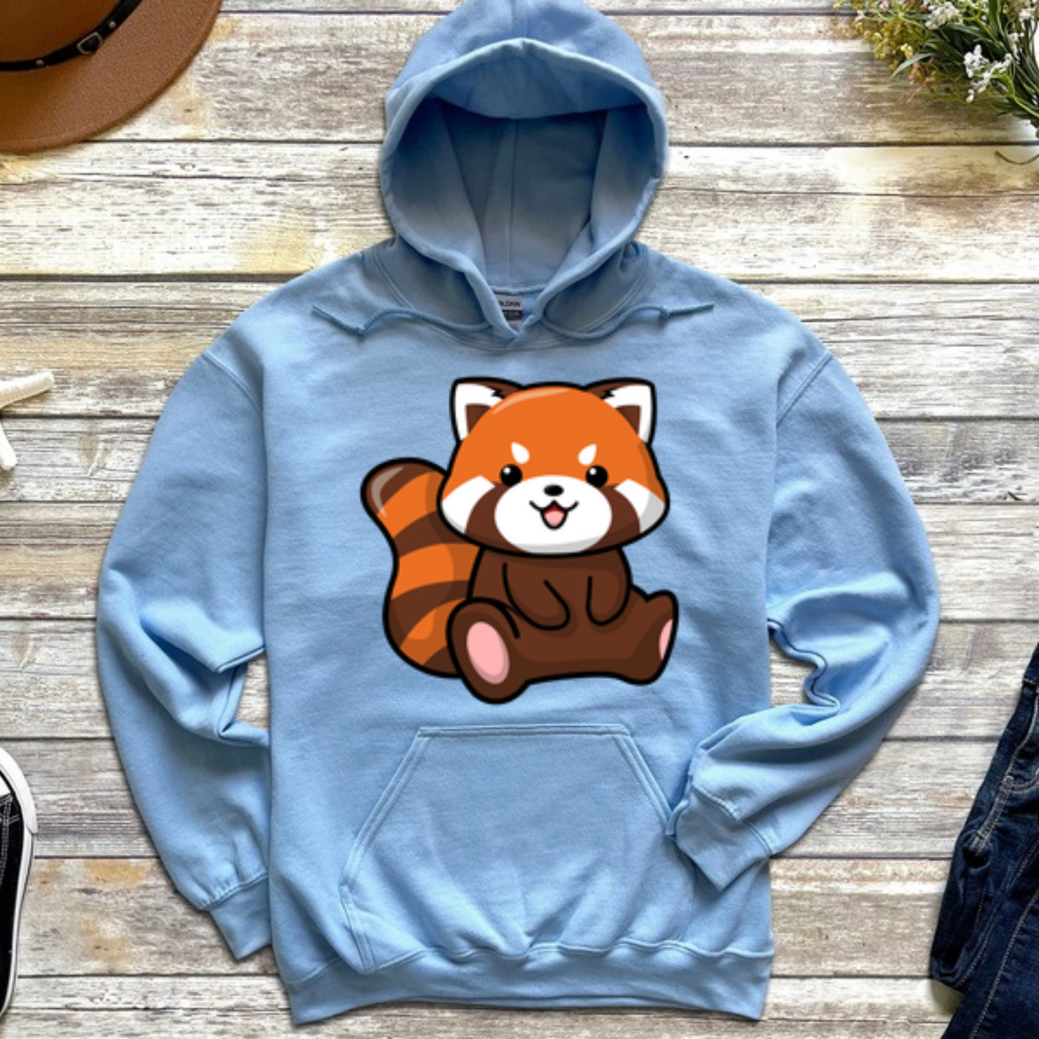 Red Panda Hoodie