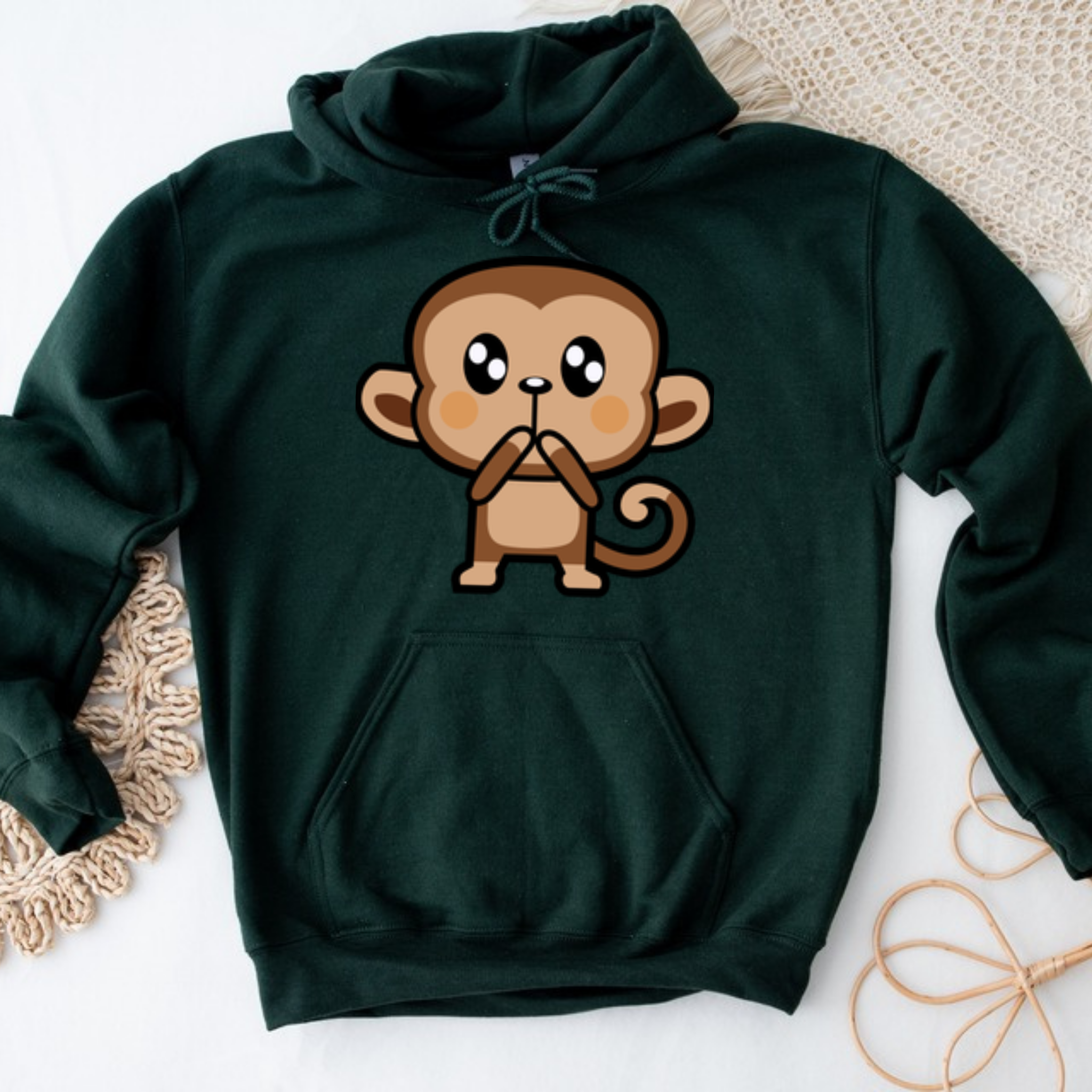 Shocked Monkey Hoodie