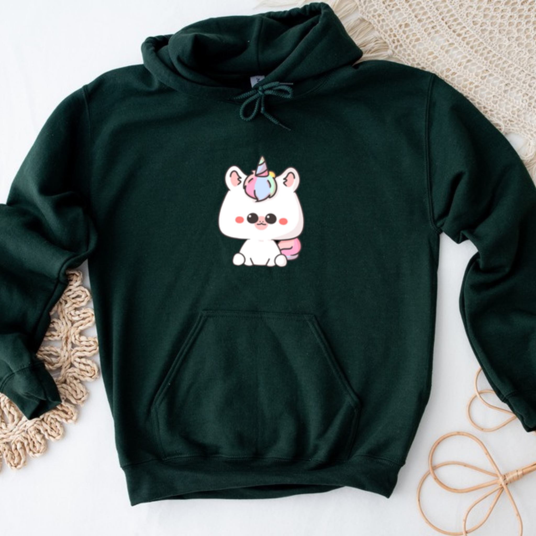 Rainbow Baby Unicorn Hoodie