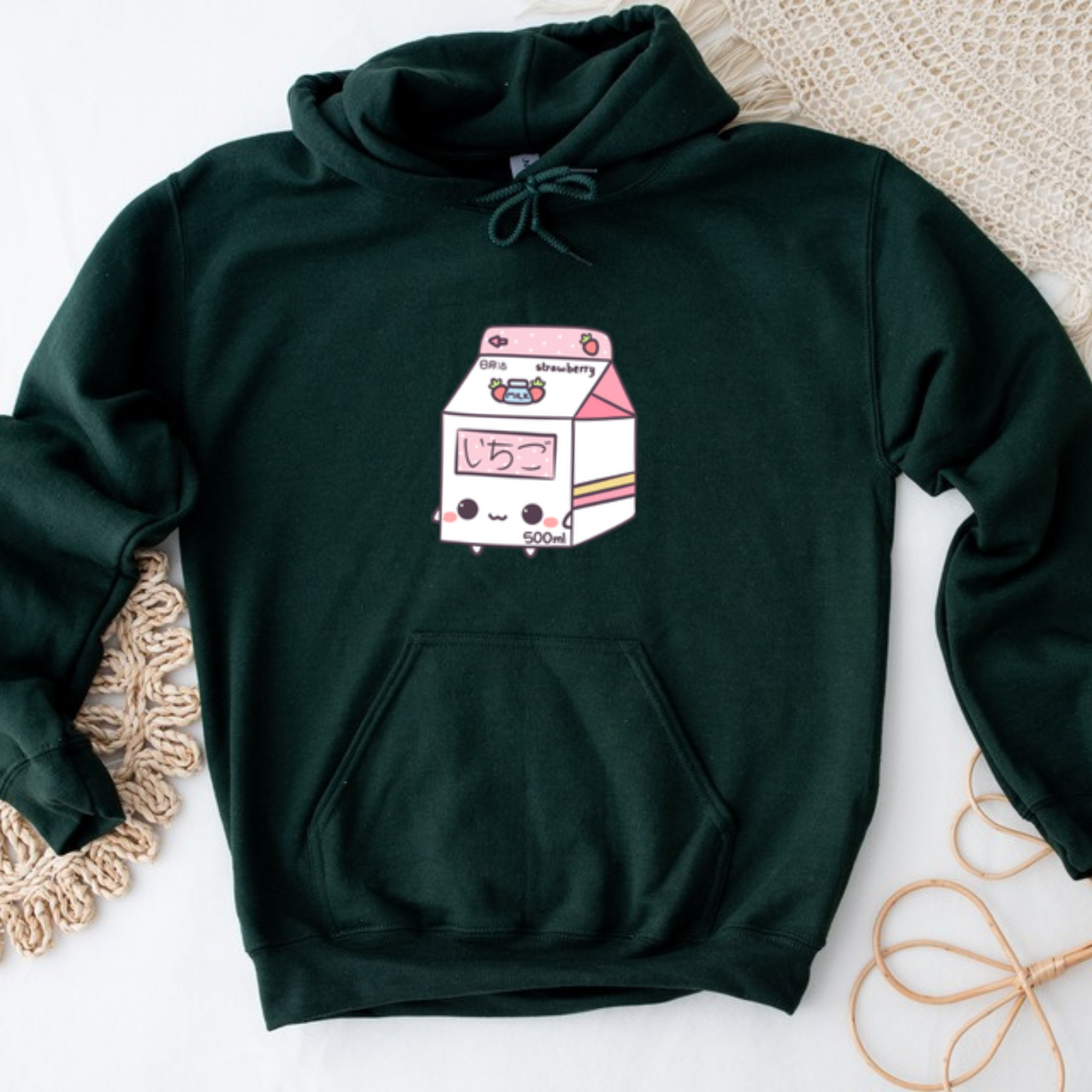 Strawberry Milk Carton Hoodie