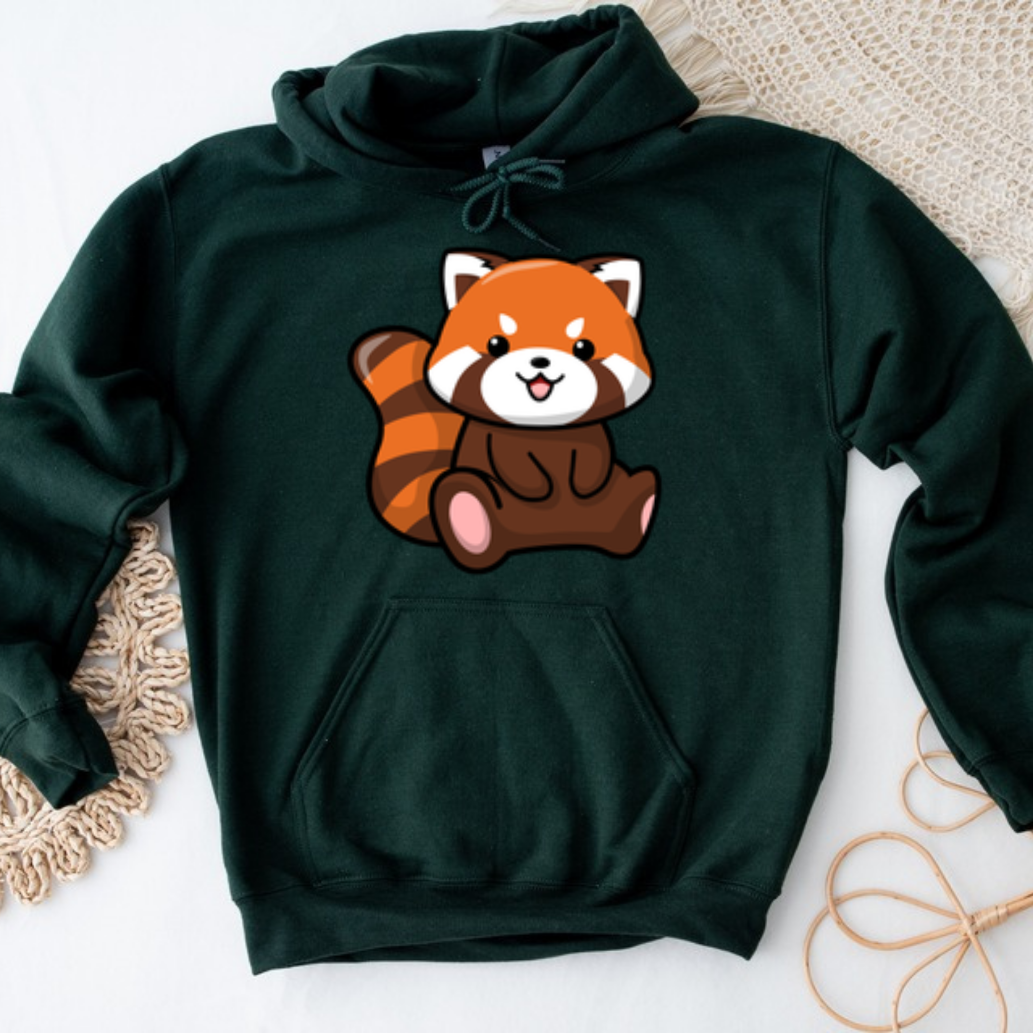 Red Panda Hoodie