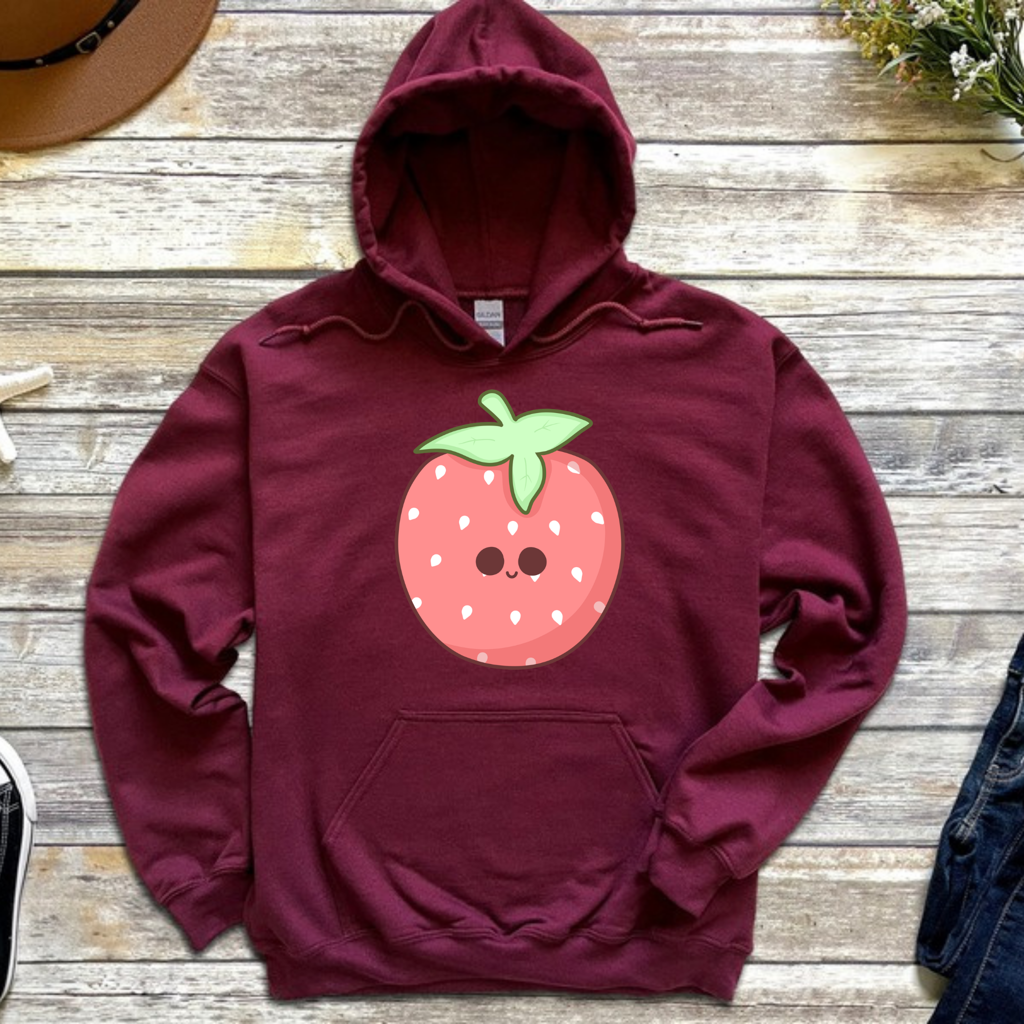 Baby Strawberry Hoodie