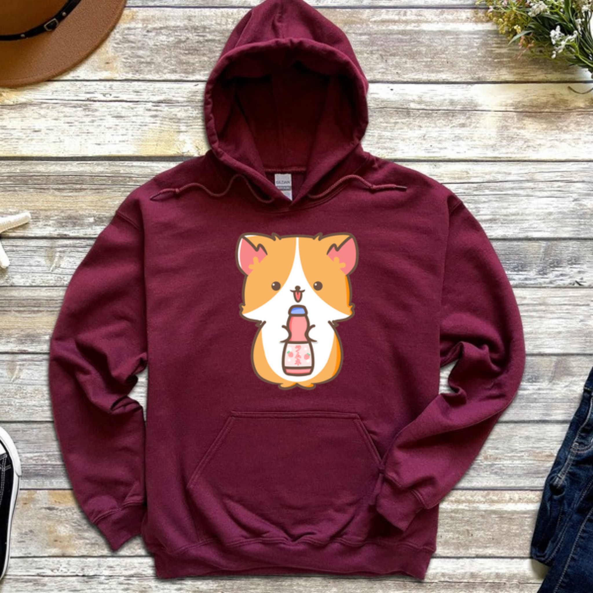 Ramune Soda Dog Hoodie