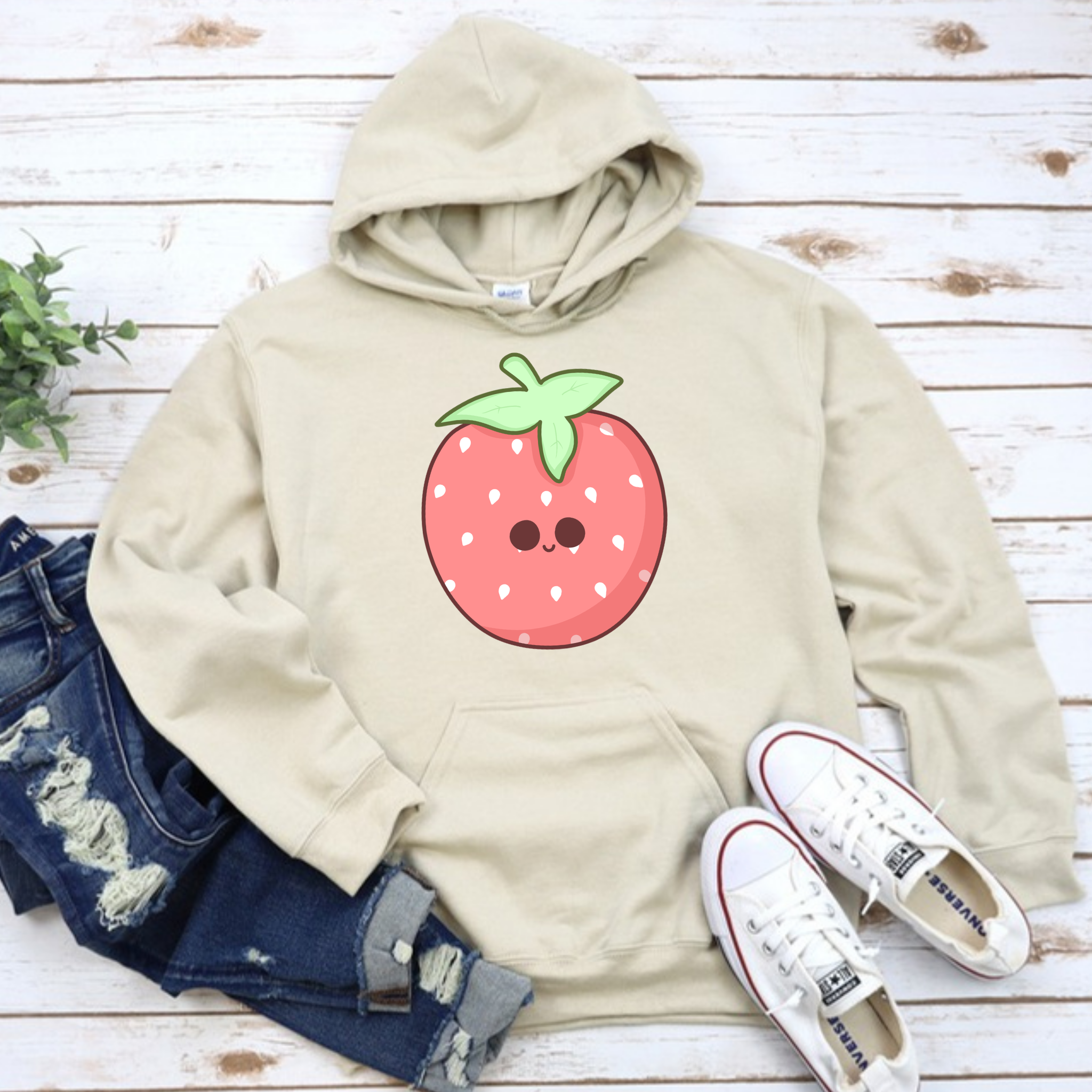 Baby Strawberry Hoodie