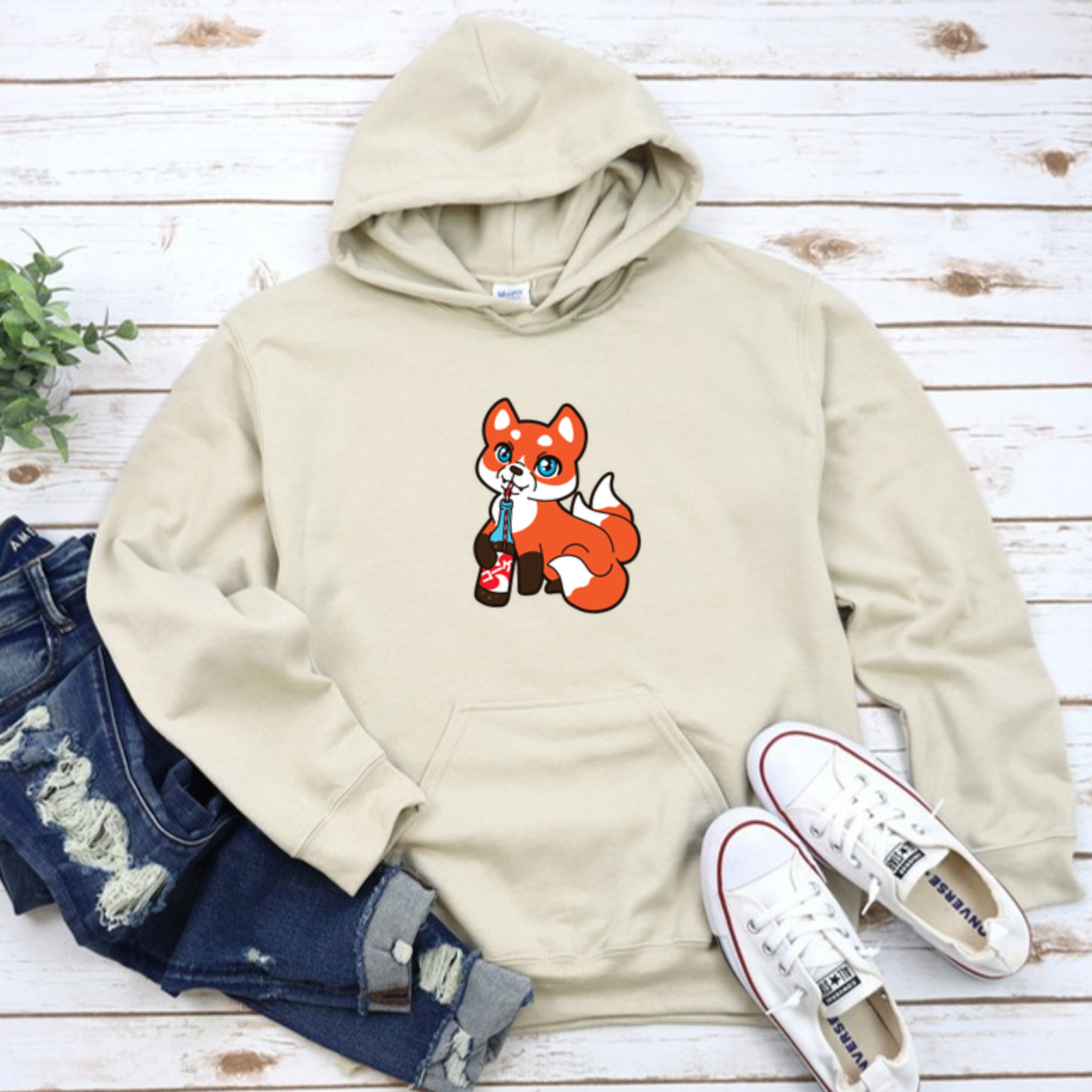 Kitsune Cola Hoodie