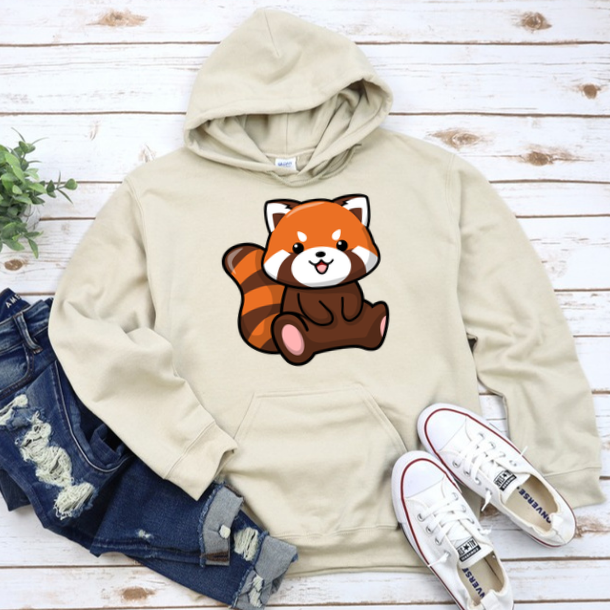 Red Panda Hoodie