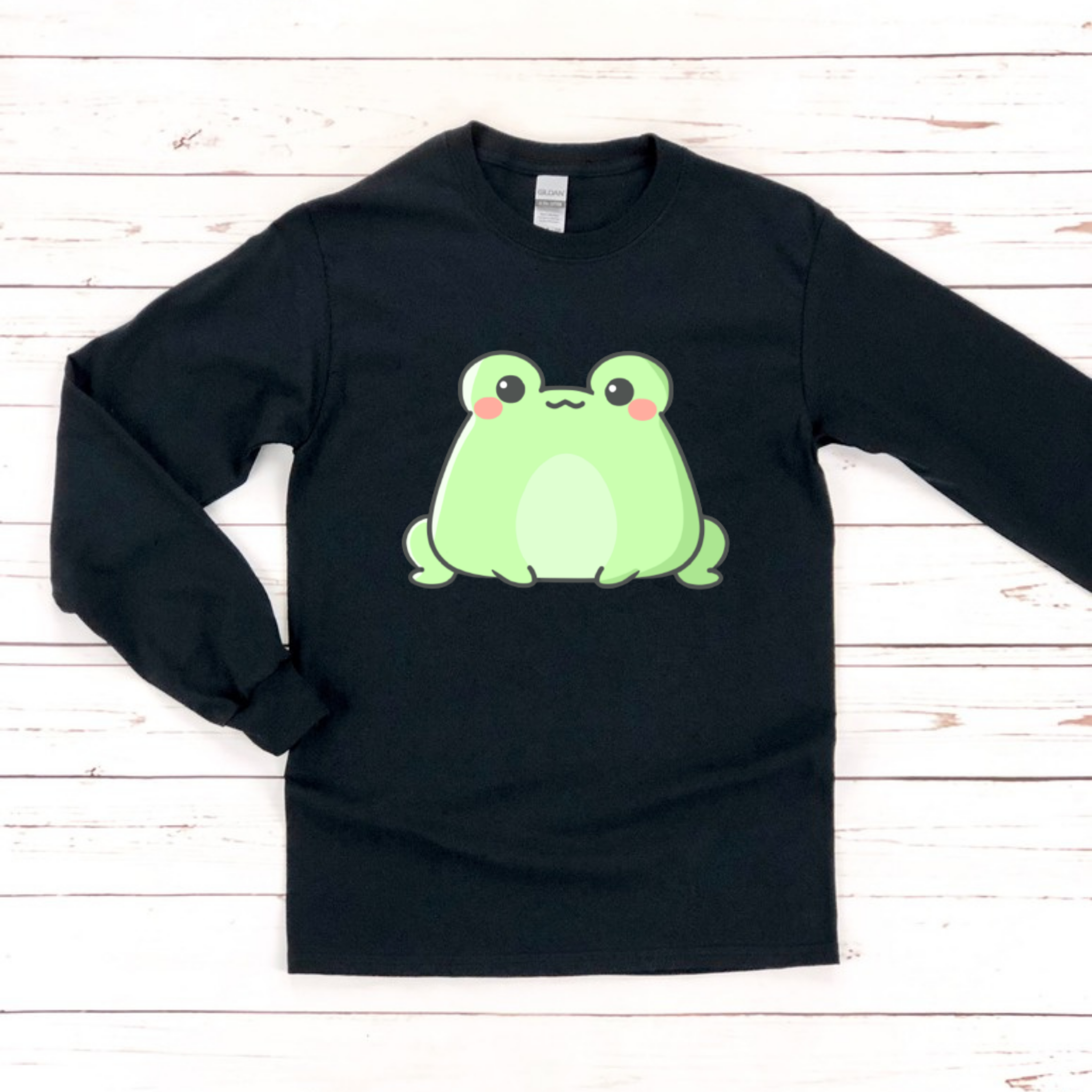 Sitting Frog Long Sleeve Shirt