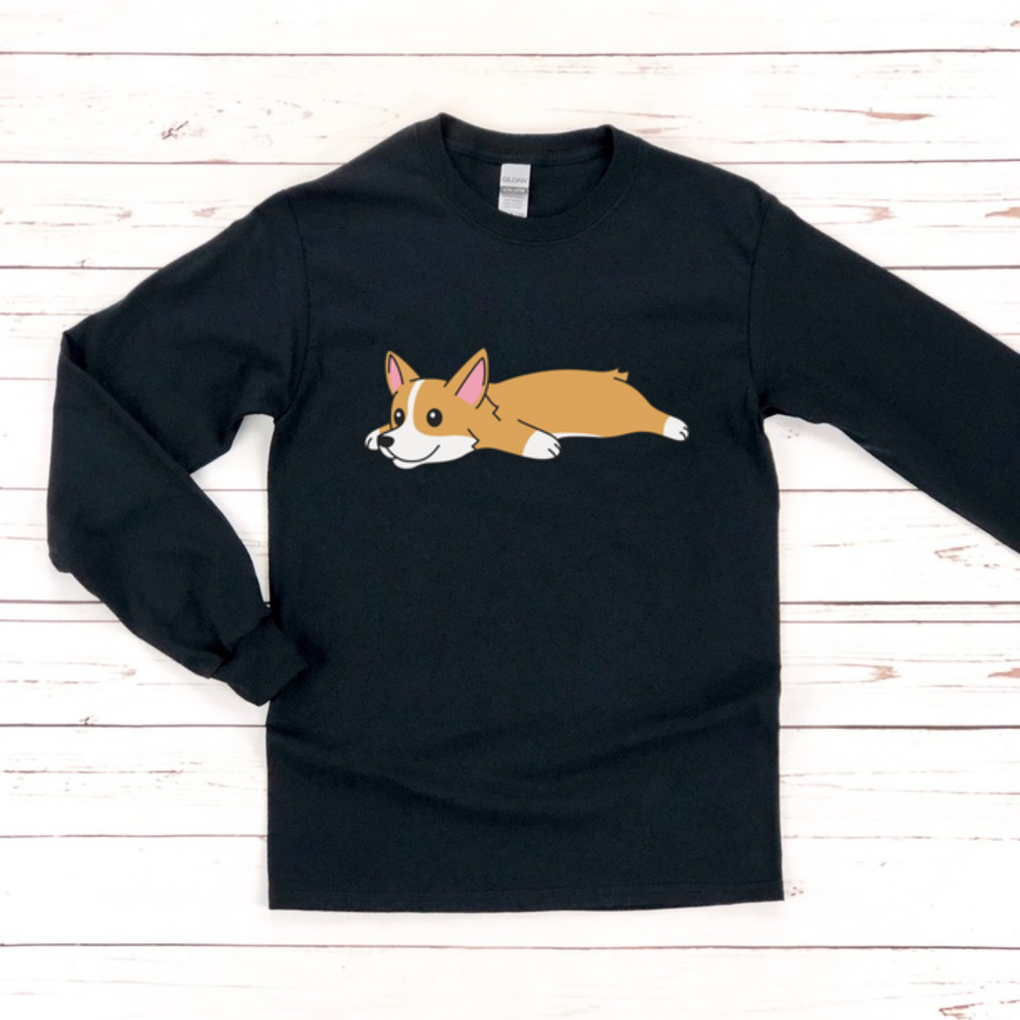 Tired Dog Long Sleeve Shirt