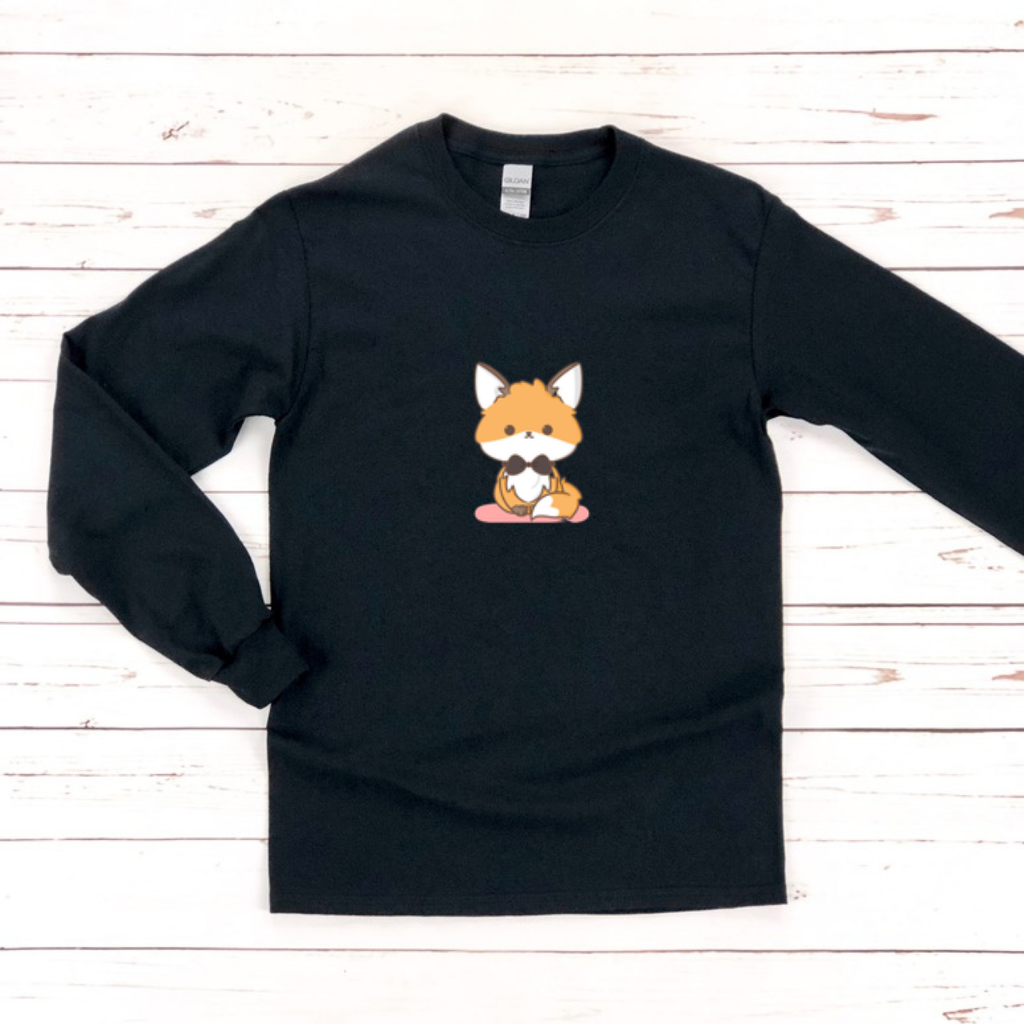 Bowtie Fox Long Sleeve Shirt