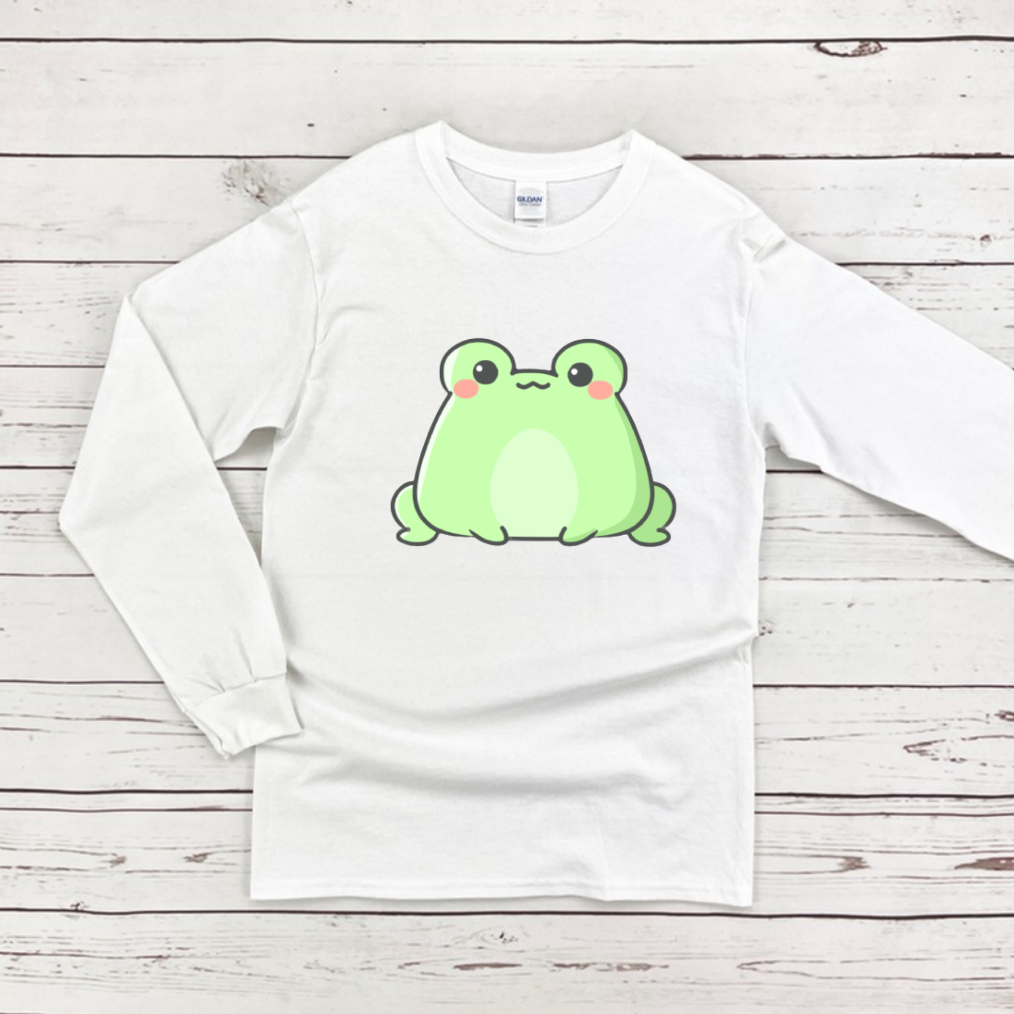 Sitting Frog Long Sleeve Shirt