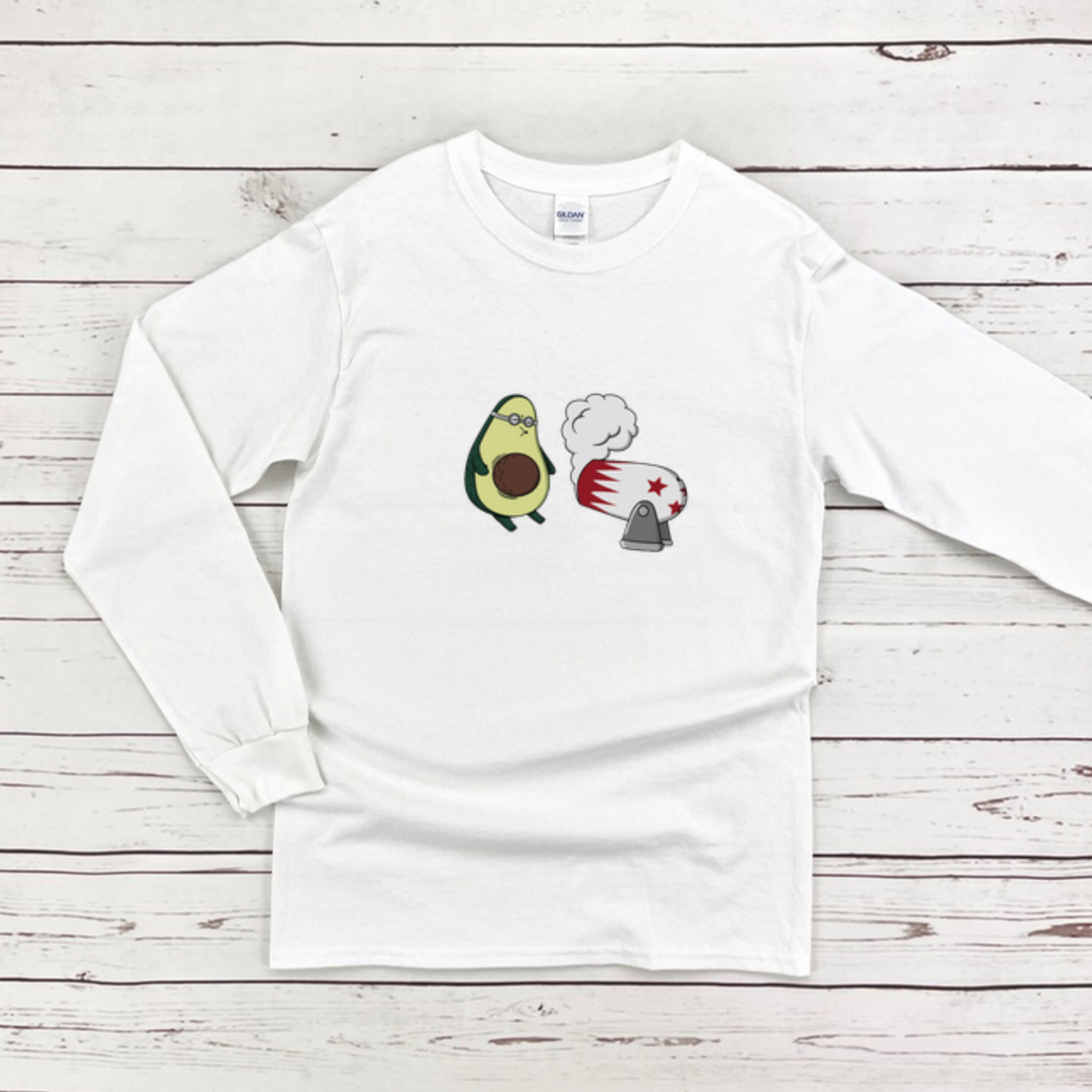 Avocado Stuntman Long Sleeve Shirt