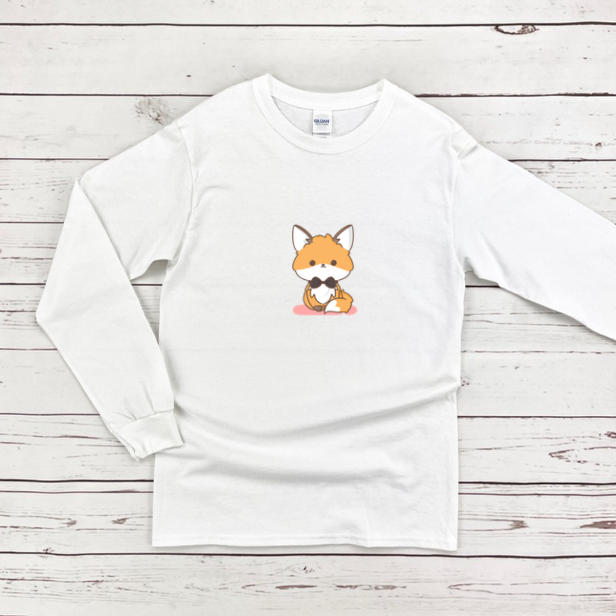 Bowtie Fox Long Sleeve Shirt